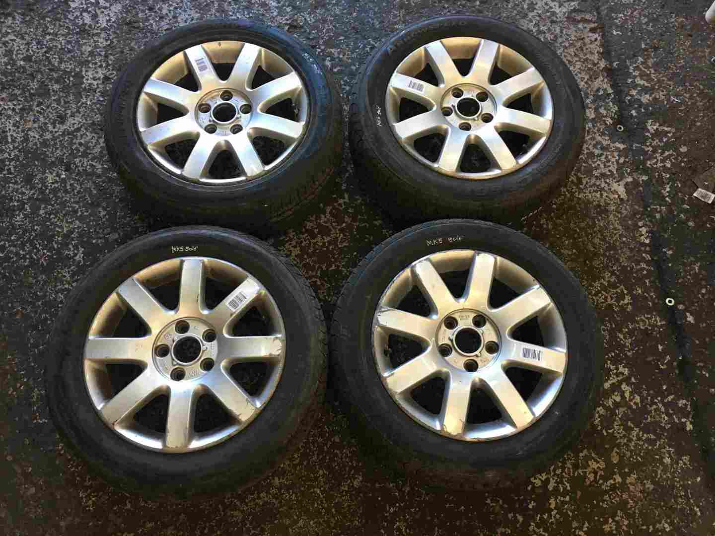 Volkswagen Golf MK5 2003-2009 Imola Alloy Wheels Set X4 16inch