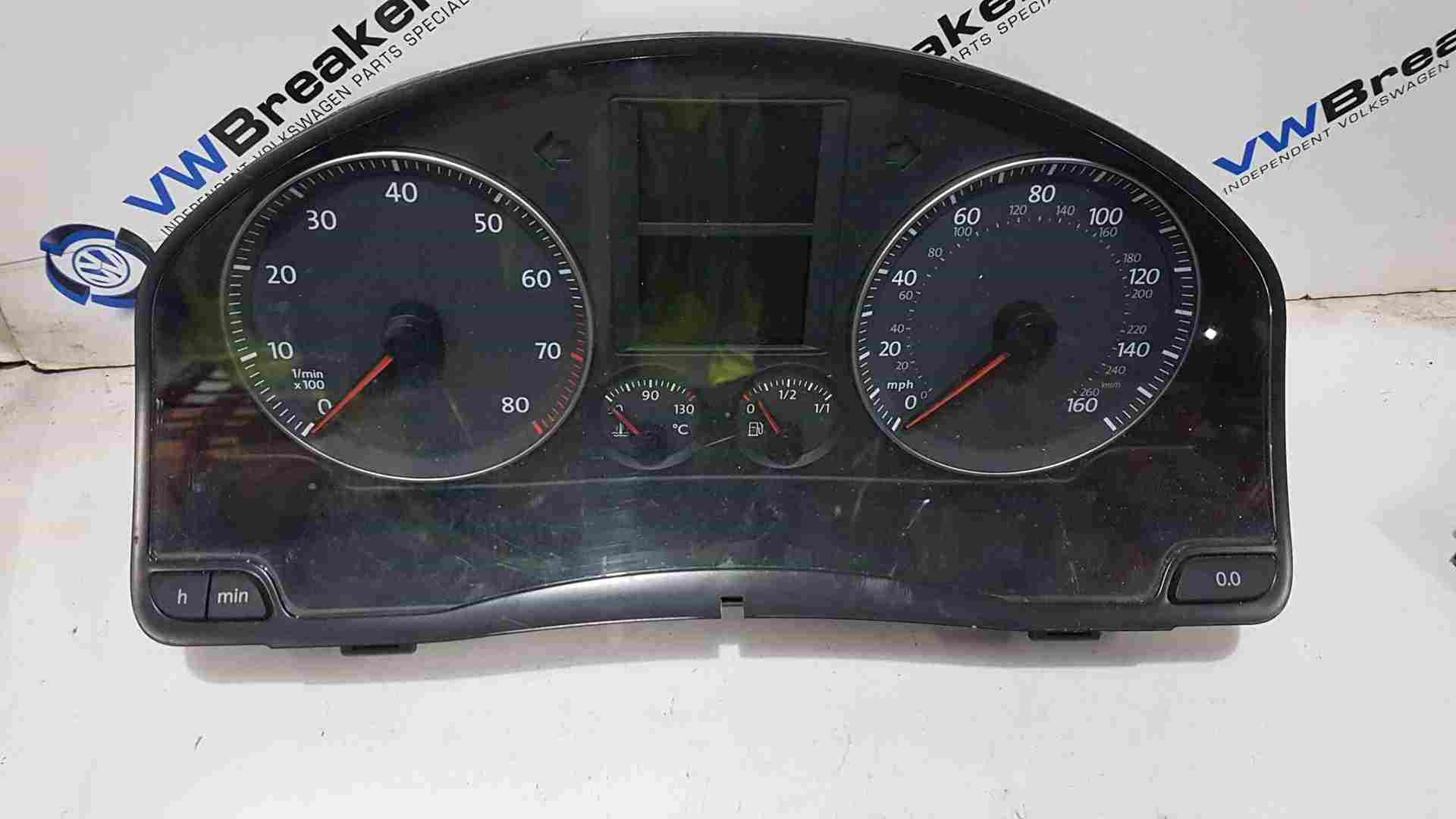Volkswagen Golf MK5 2003-2009 Instrument Panel Clocks Cluster Gauges 148K