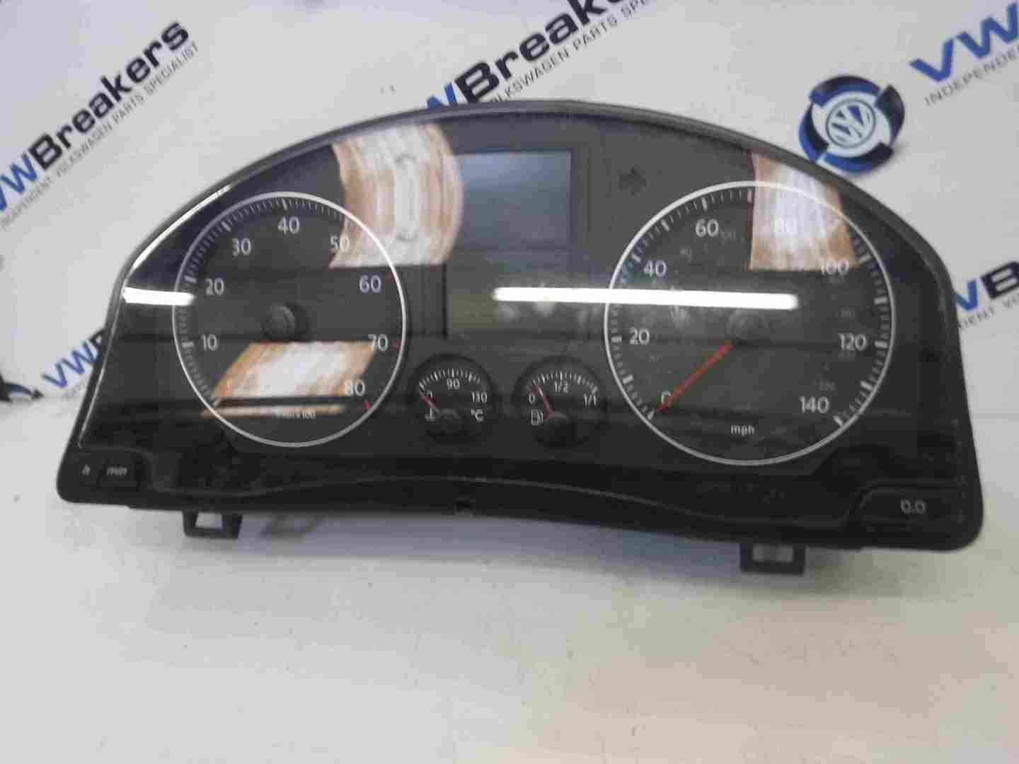 Volkswagen Golf MK5 2003-2009 Instrument Panel Clocks Dials 127K 1K0920950P