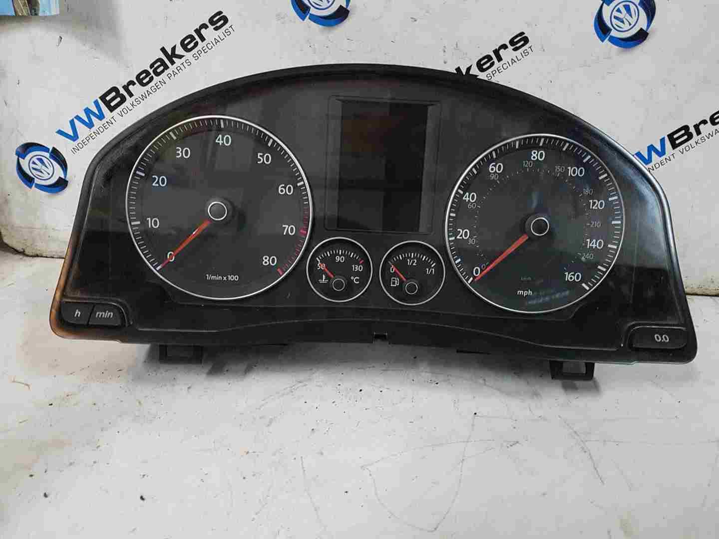 Volkswagen Golf MK5 2003-2009 Instrument Panel Cluster Clocks 120K 1K0920973A