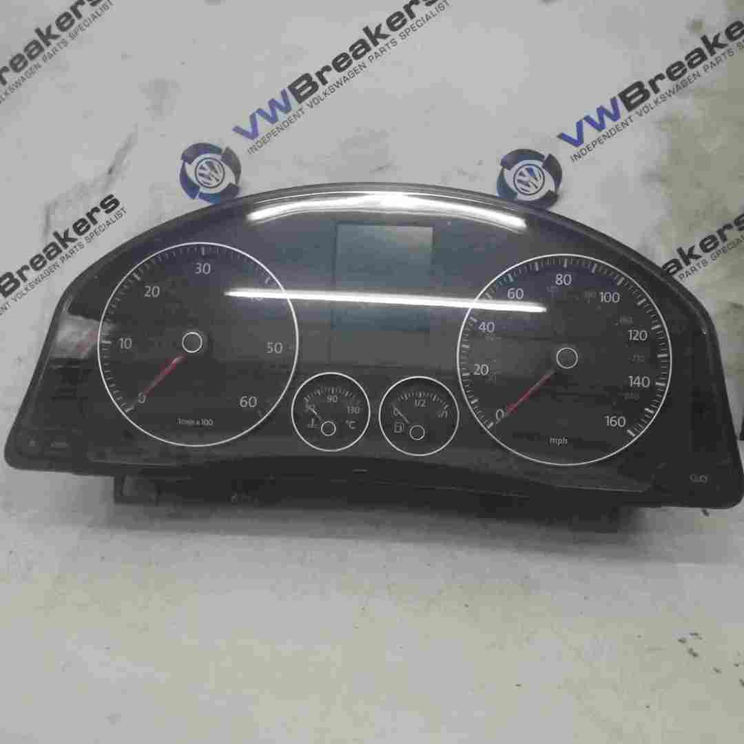 Volkswagen Golf MK5 2003-2009 Instrument Panel Cluster Clocks 130K 1K0920973B