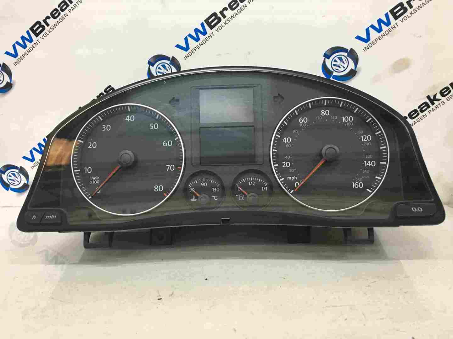Volkswagen Golf MK5 2003-2009 Instrument Panel Dials Gauges Clocks 152K
