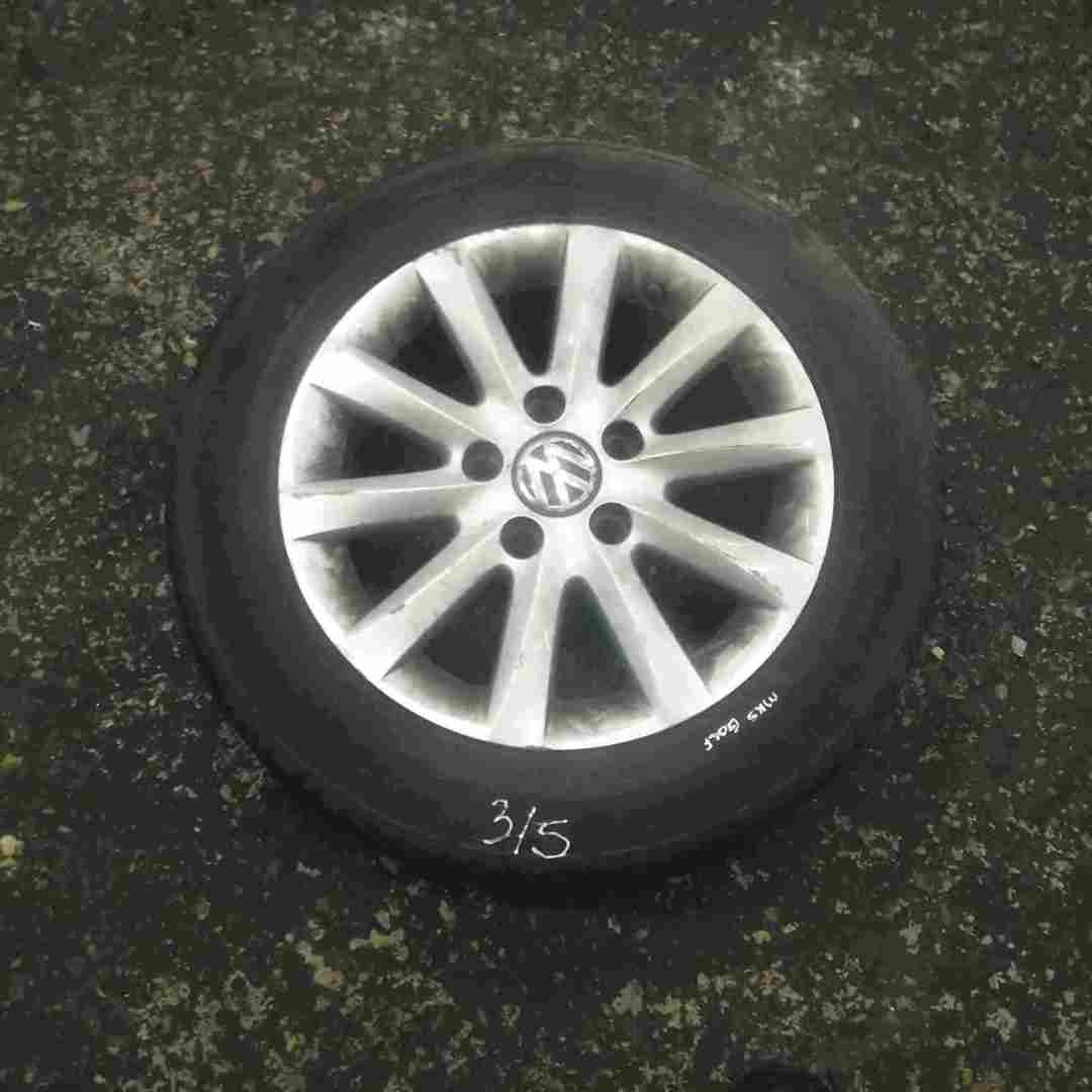 Volkswagen Golf MK5 2003-2009 Match Alloy Wheel 15inch + Tyre 195 60 15 6mm