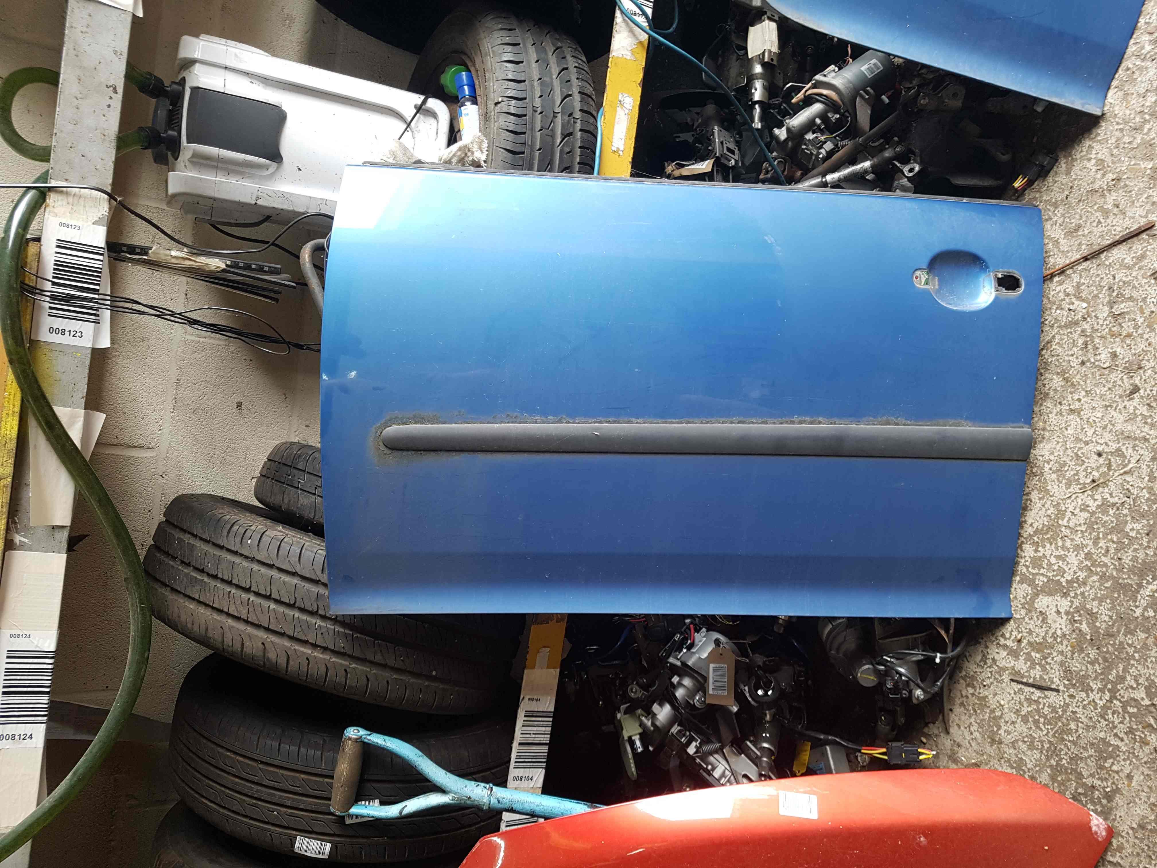 Volkswagen Golf MK5 2003-2009 Passenger NSF Front Door Skin Blue Lc5g 5Dr