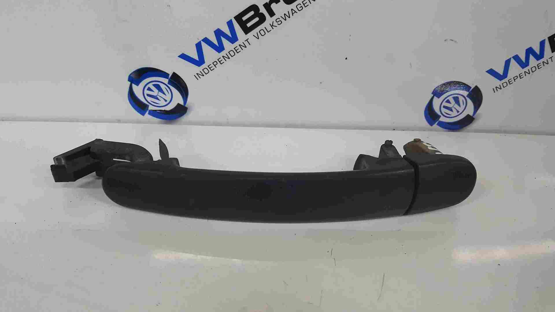 Volkswagen Golf MK5 2003-2009 Passenger NSF Front Exterior Door Handle Black