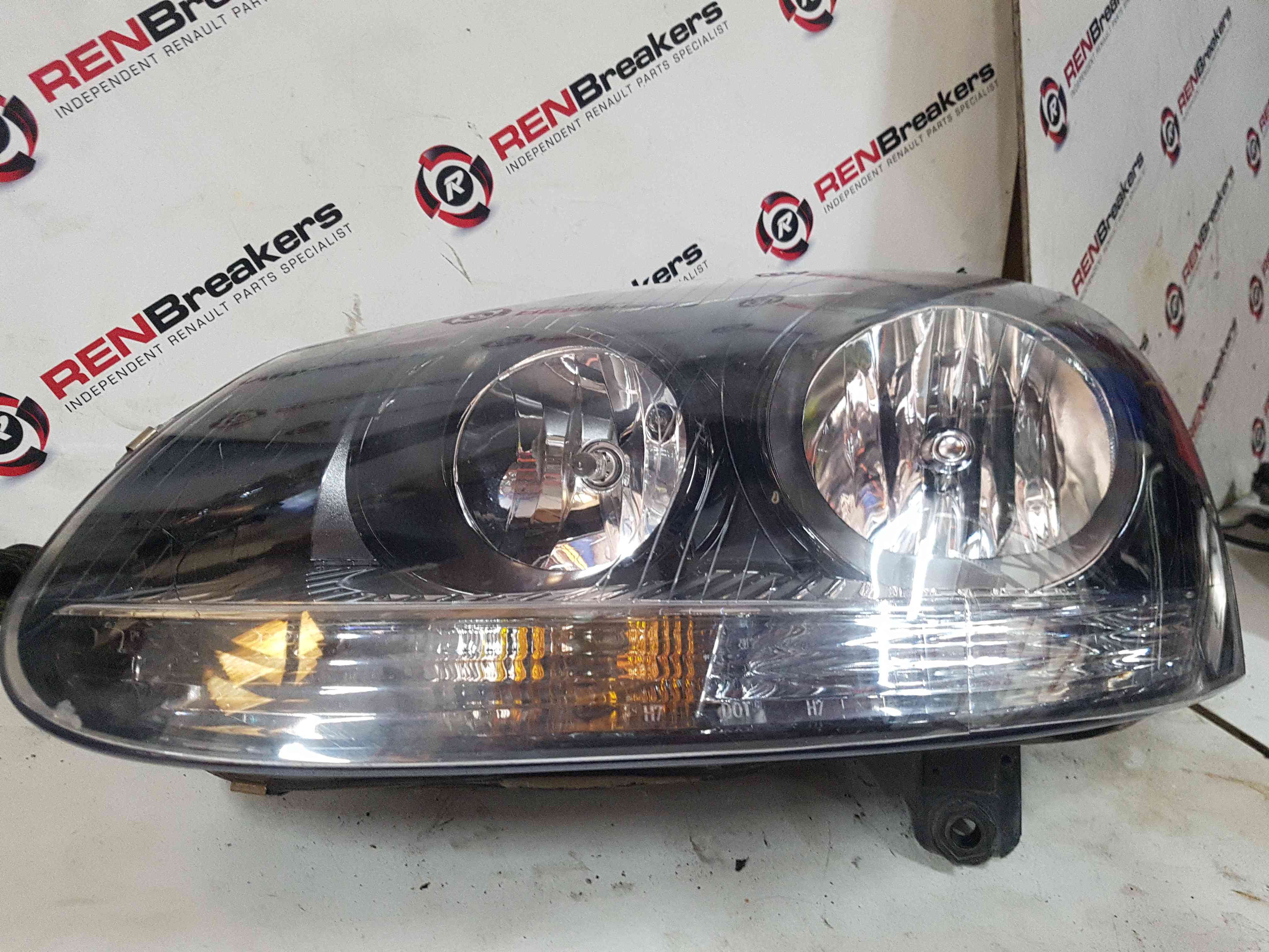 Volkswagen Golf MK5 2003-2009 Passenger NSF Front Headlight Black Backing