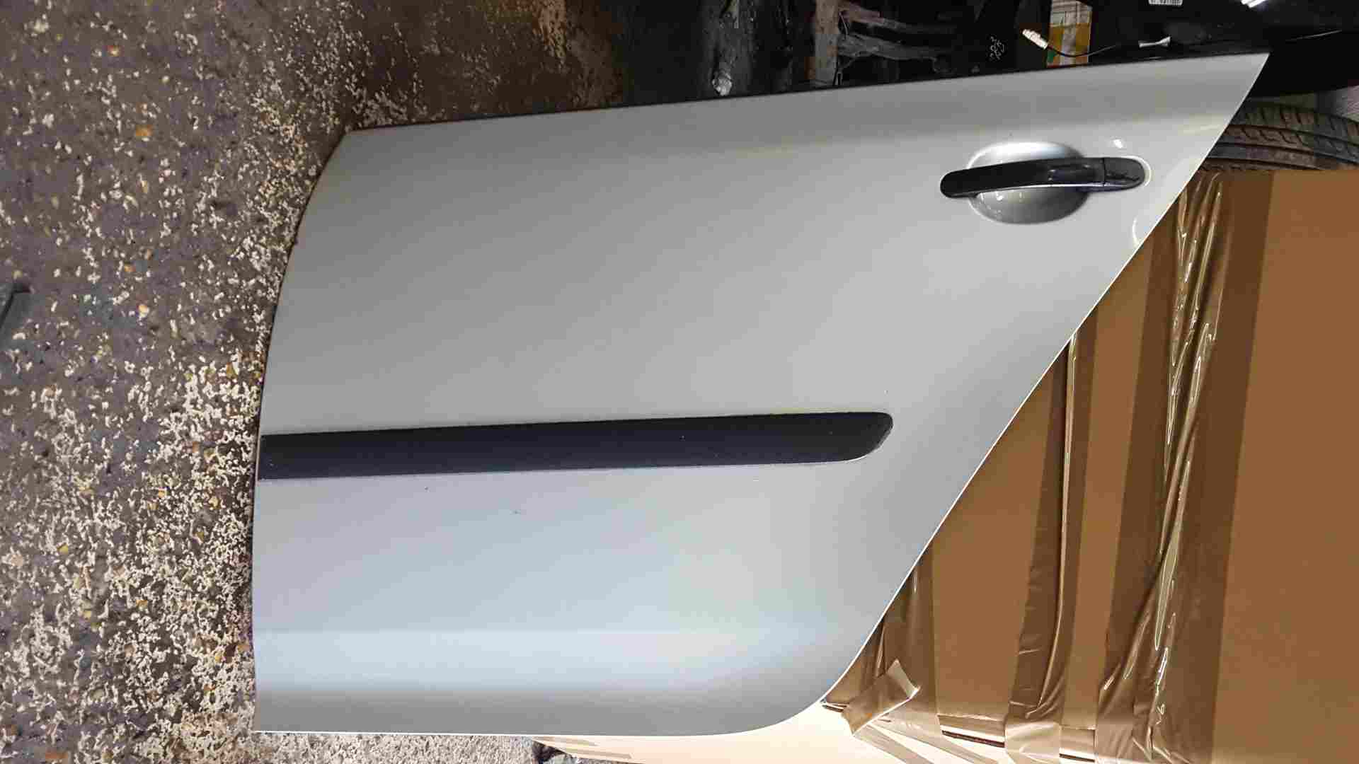 Volkswagen Golf MK5 2003-2009 Passenger NSR Rear Door Skin Silver La7w