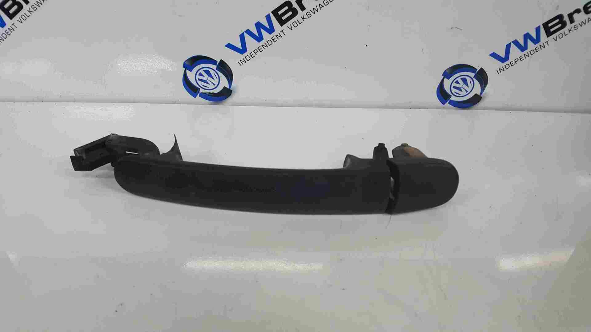 Volkswagen Golf MK5 2003-2009 Passenger NSR Rear Exterior Door Handle Black