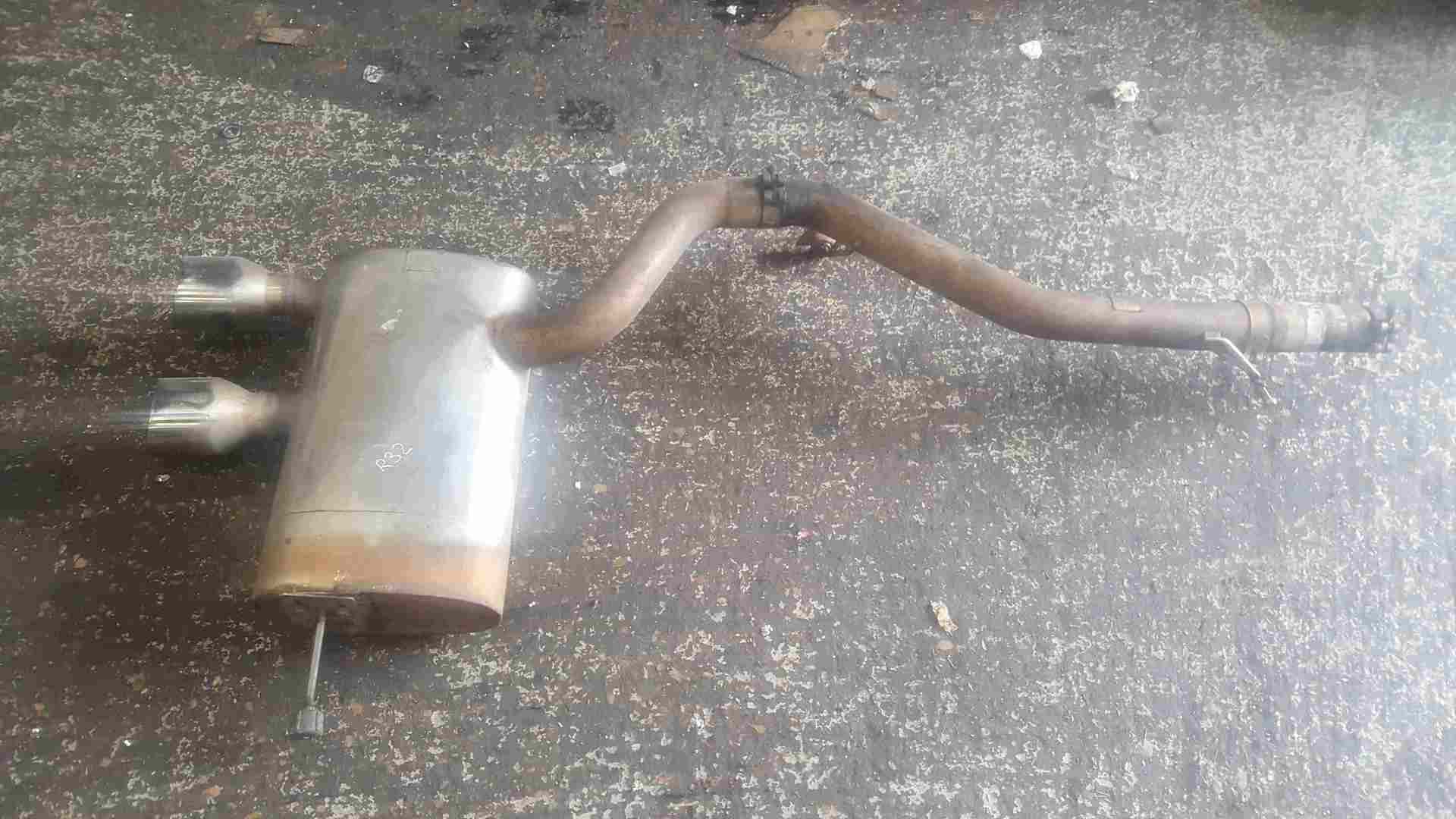 Volkswagen Golf MK5 2003-2009 R32 3.2 Exhaust Back Box + Pipe MSVW344 MSVW275REP