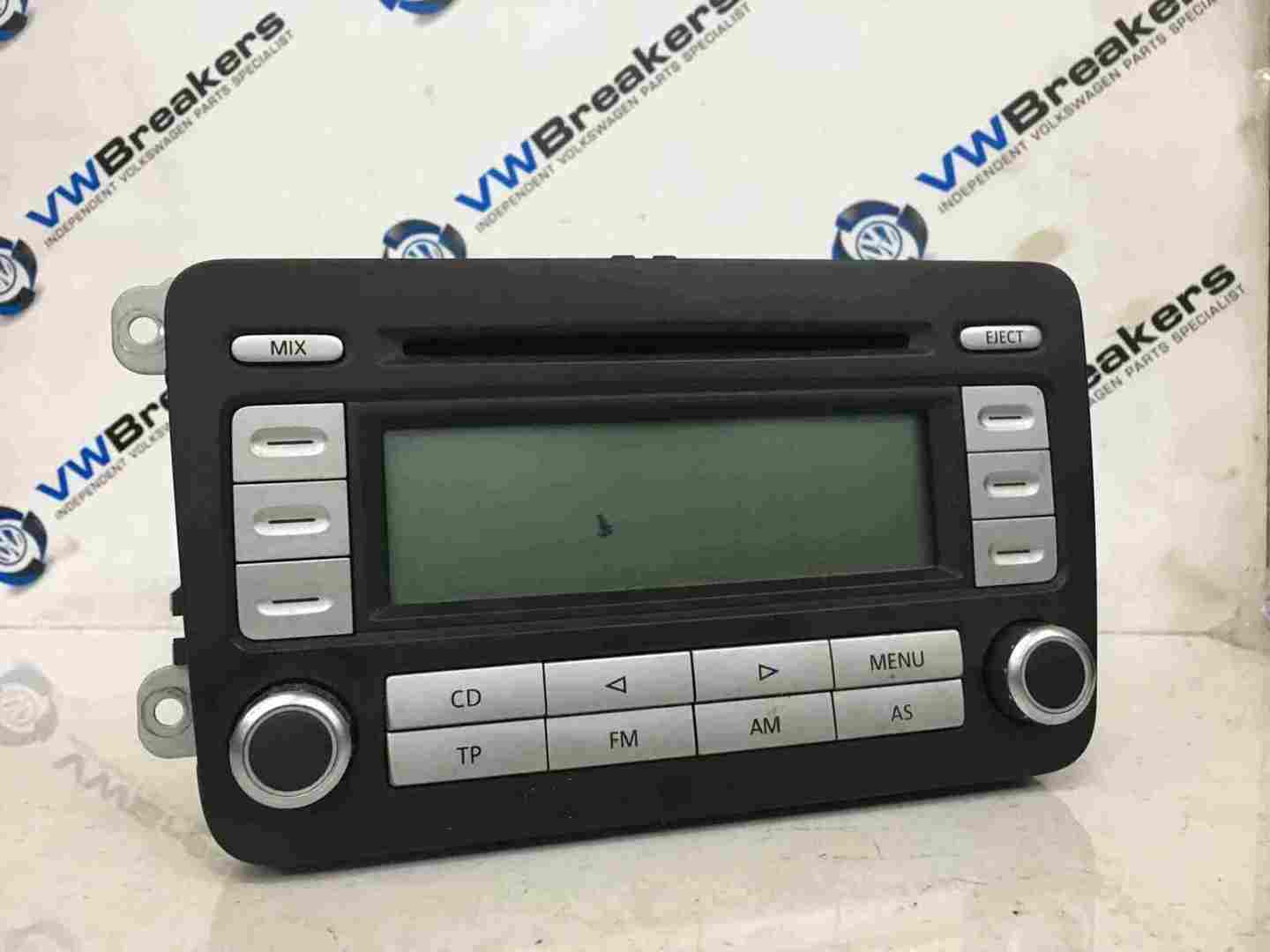 Volkswagen Golf MK5 2003-2009 Radio Cd Player Headunit   Code 1K0035186R