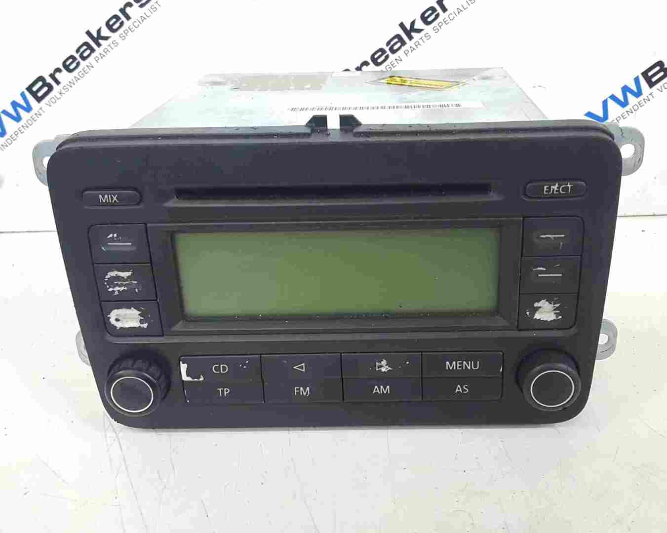 Volkswagen Golf MK5 2003-2009 Radio Cd Player Unit + CODE 1K0035186J