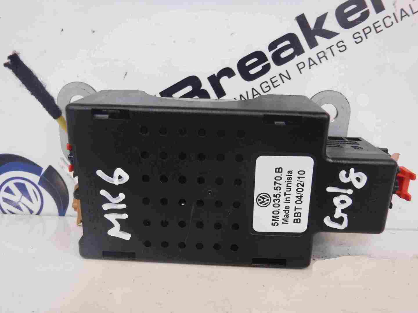 Volkswagen Golf MK5 2003-2009 Radio Static Control Module 5M0035570B