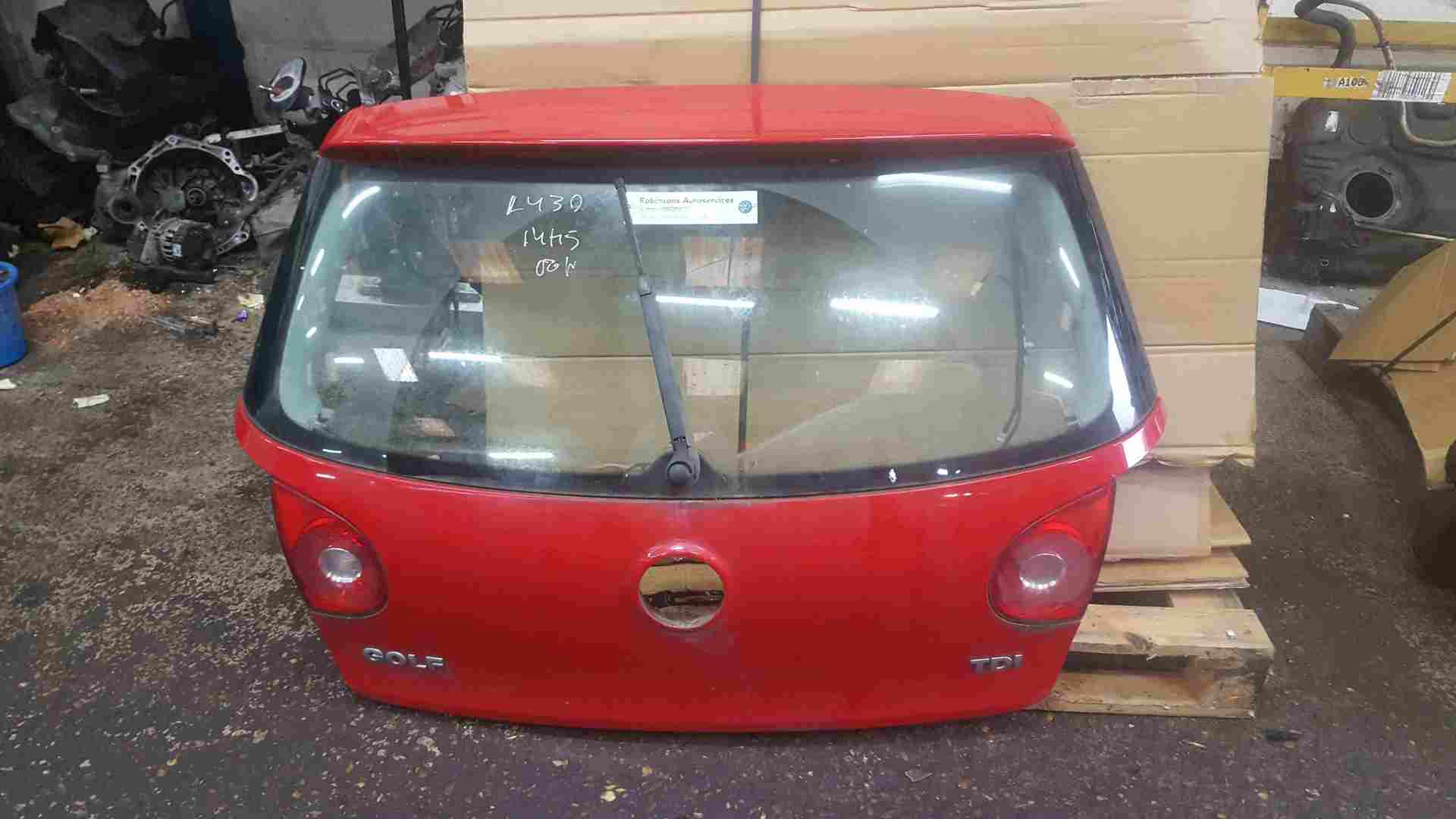 Volkswagen Golf MK5 2003-2009 Rear Boot Tailgate RED Ly3d