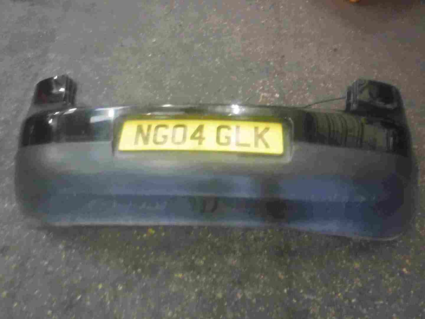 Volkswagen Golf MK5 2003-2009 Rear Bumper Black L041