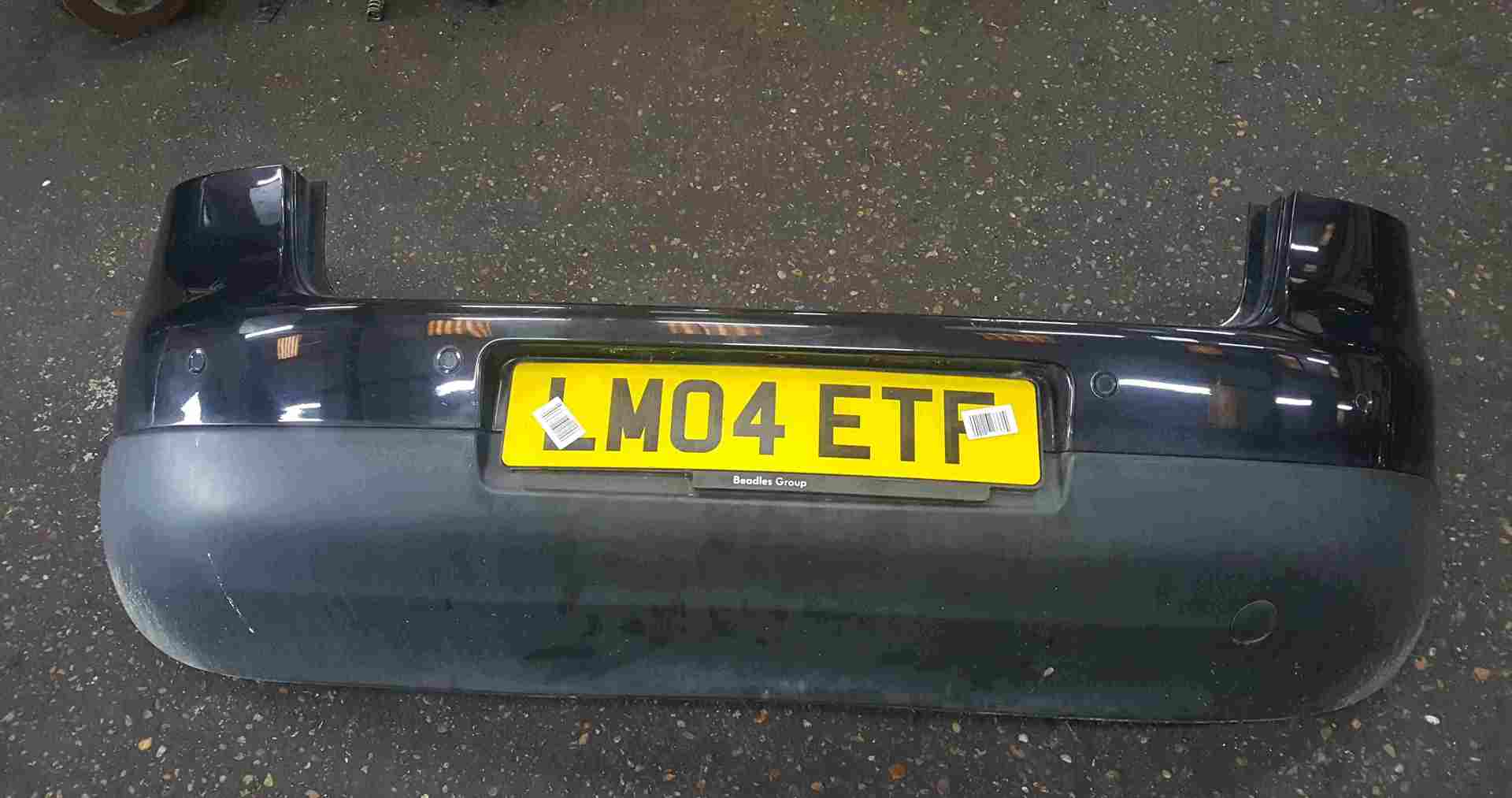 Volkswagen Golf MK5 2003-2009 Rear Bumper Black With Parking Sensors