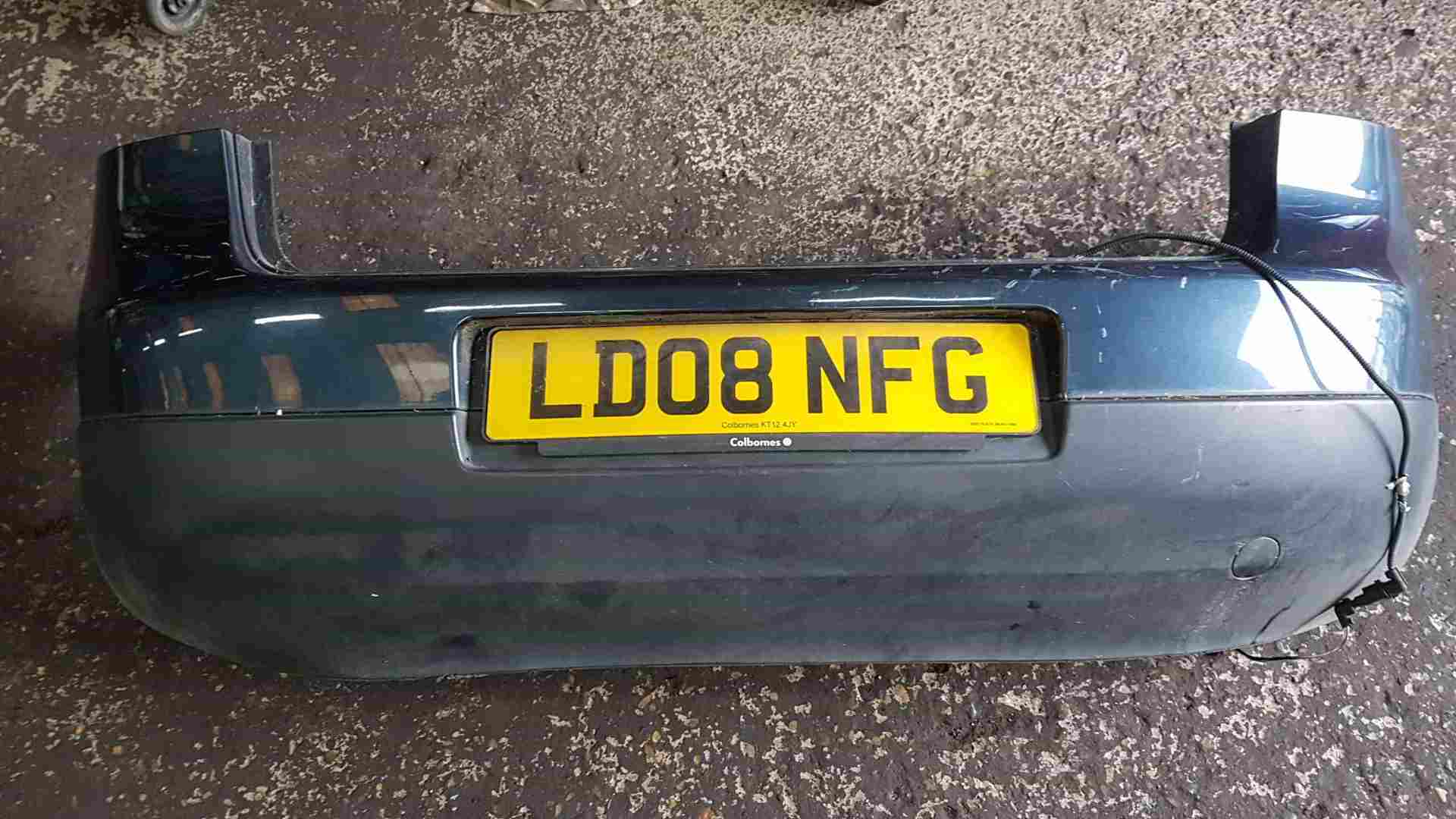 Volkswagen Golf MK5 2003-2009 Rear Bumper Blue Grey Lc5f some marks