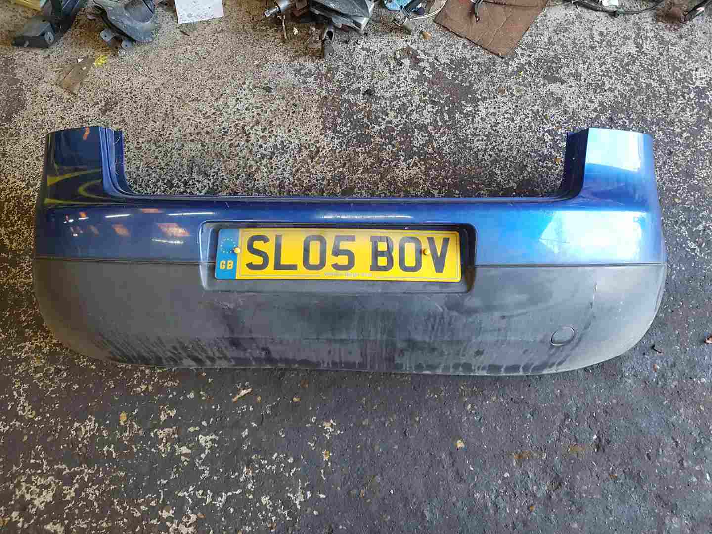 Volkswagen Golf MK5 2003-2009 Rear Bumper Blue Lc5j