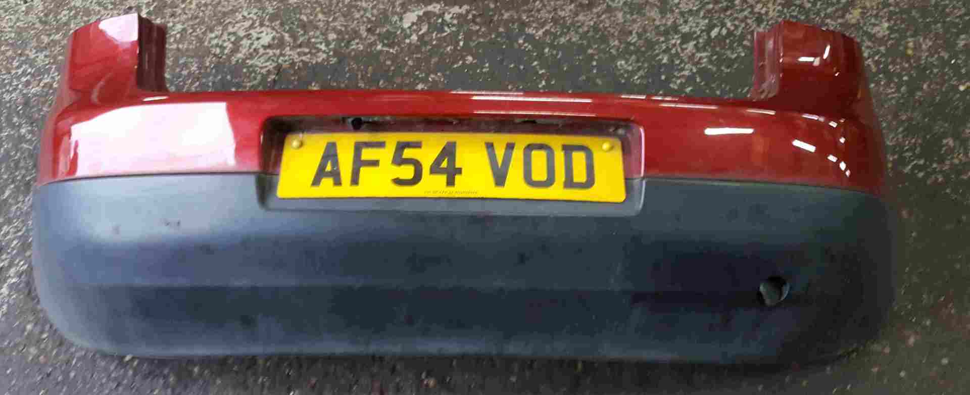 Volkswagen Golf MK5 2003-2009 Rear Bumper Red LA3W