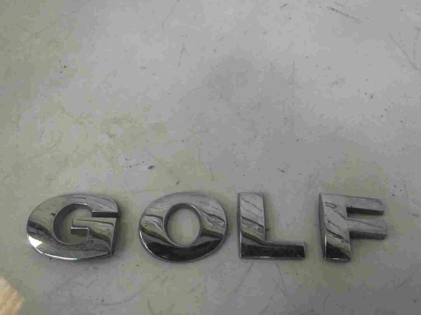 Volkswagen Golf MK5 2003-2009 Rear Golf Letters Emblem