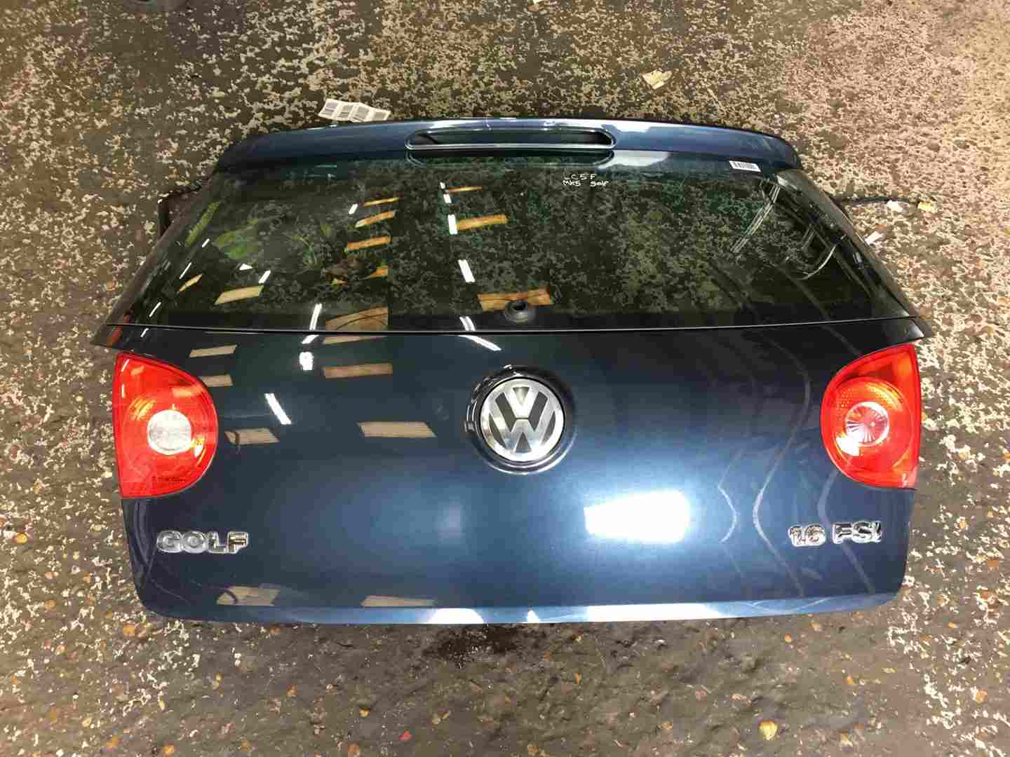 Volkswagen Golf MK5 2003-2009 Rear Tailgate Boot Blue Grey LC5F