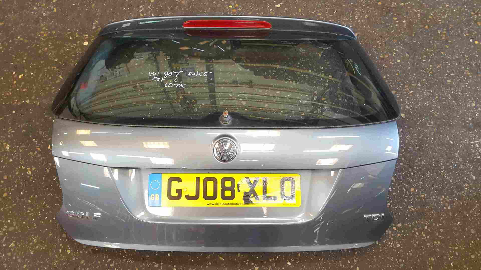 Volkswagen Golf MK5 Estate 2003-2009 Rear Tailgate Boot Grey LD7X