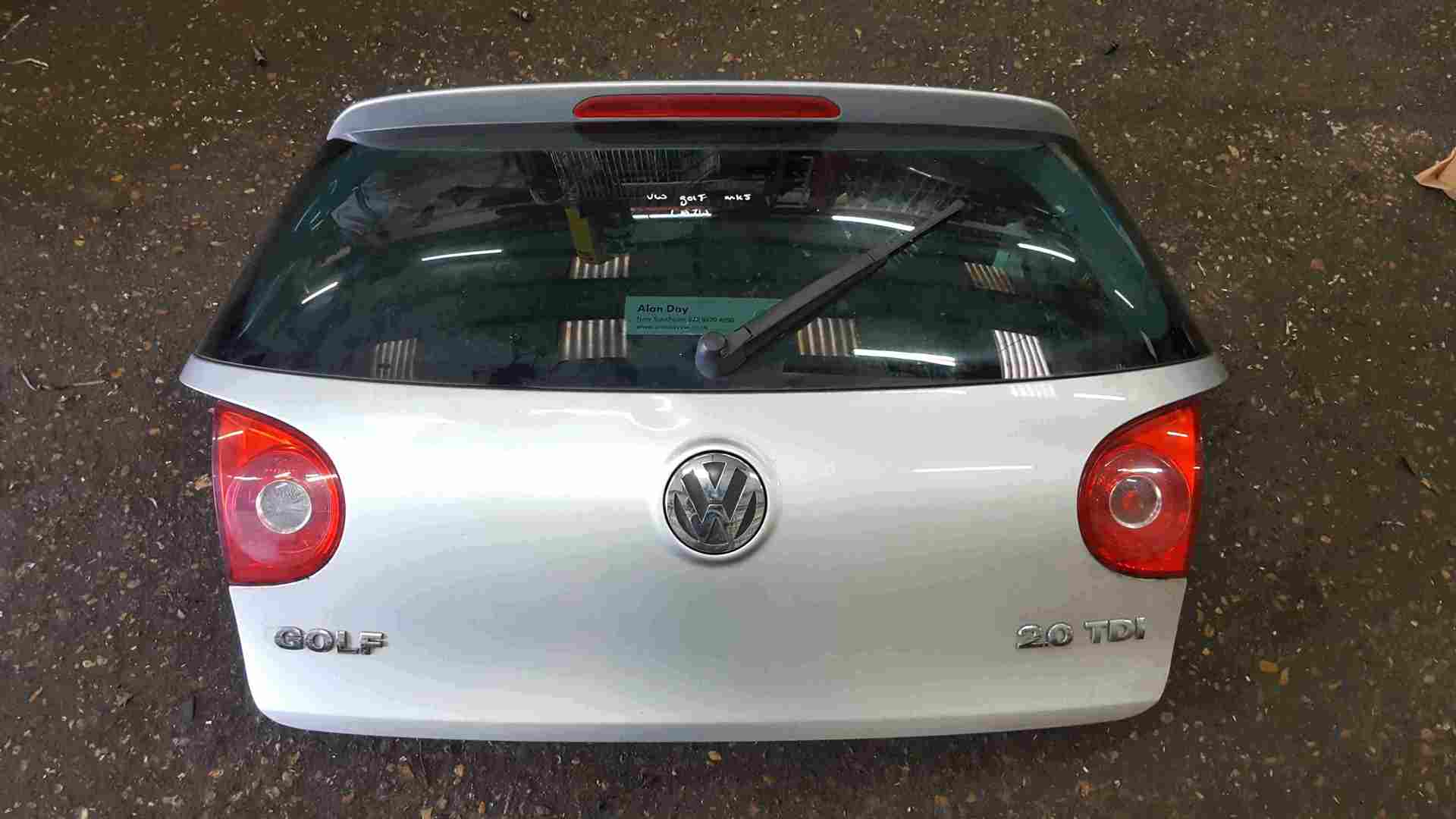 Volkswagen Golf MK5 2003-2009 Rear Tailgate Boot Silver LA7W