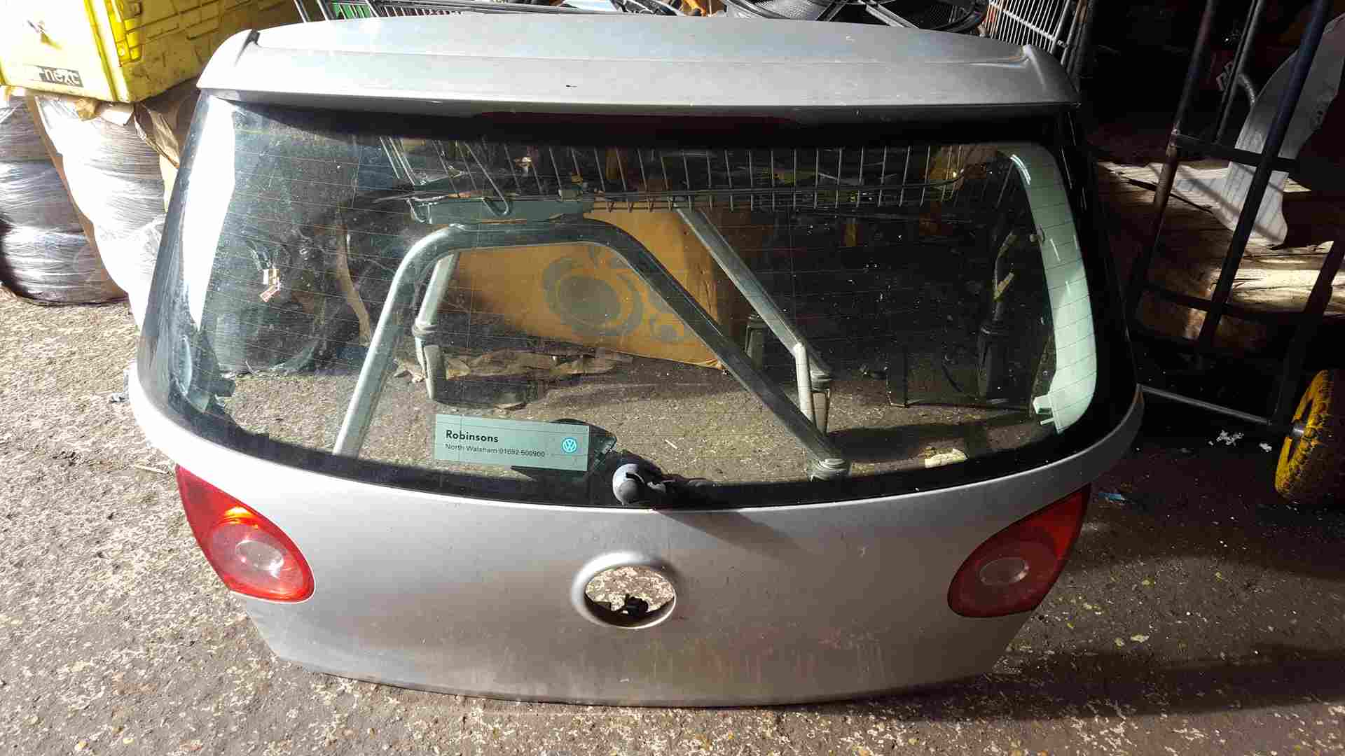 Volkswagen Golf MK5 2003-2009 Rear Tailgate Boot Silver La7w Grade A
