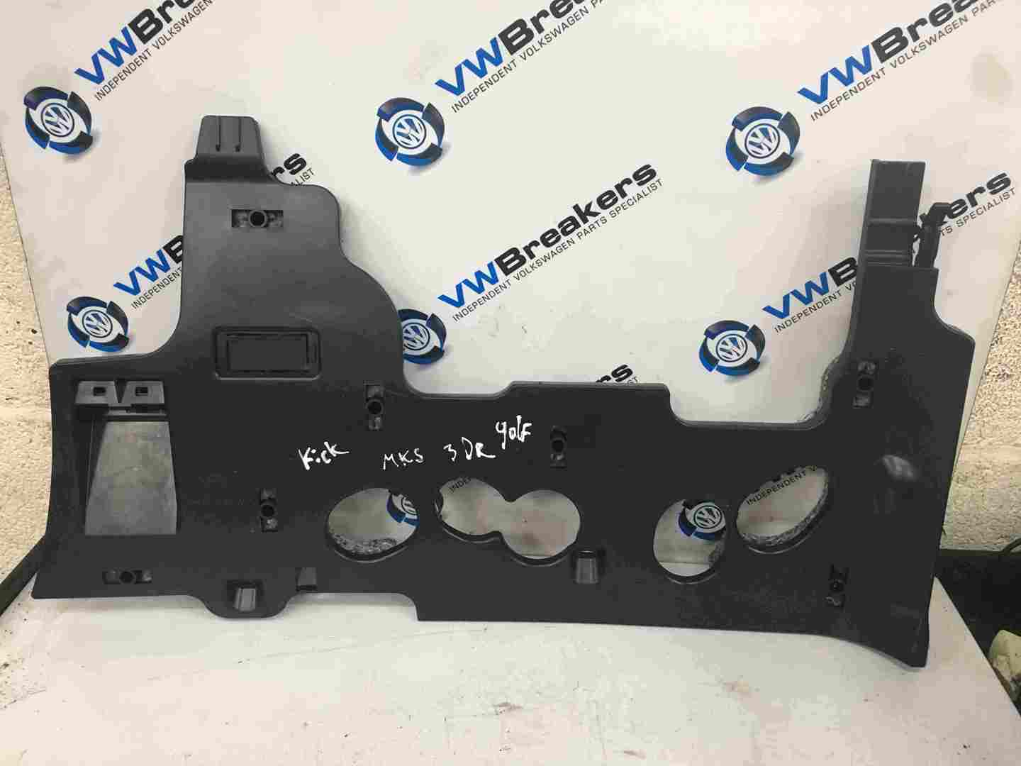 Volkswagen Golf MK5 2003-2009 Right Under Dash Trim Panel Lower 1K2863081