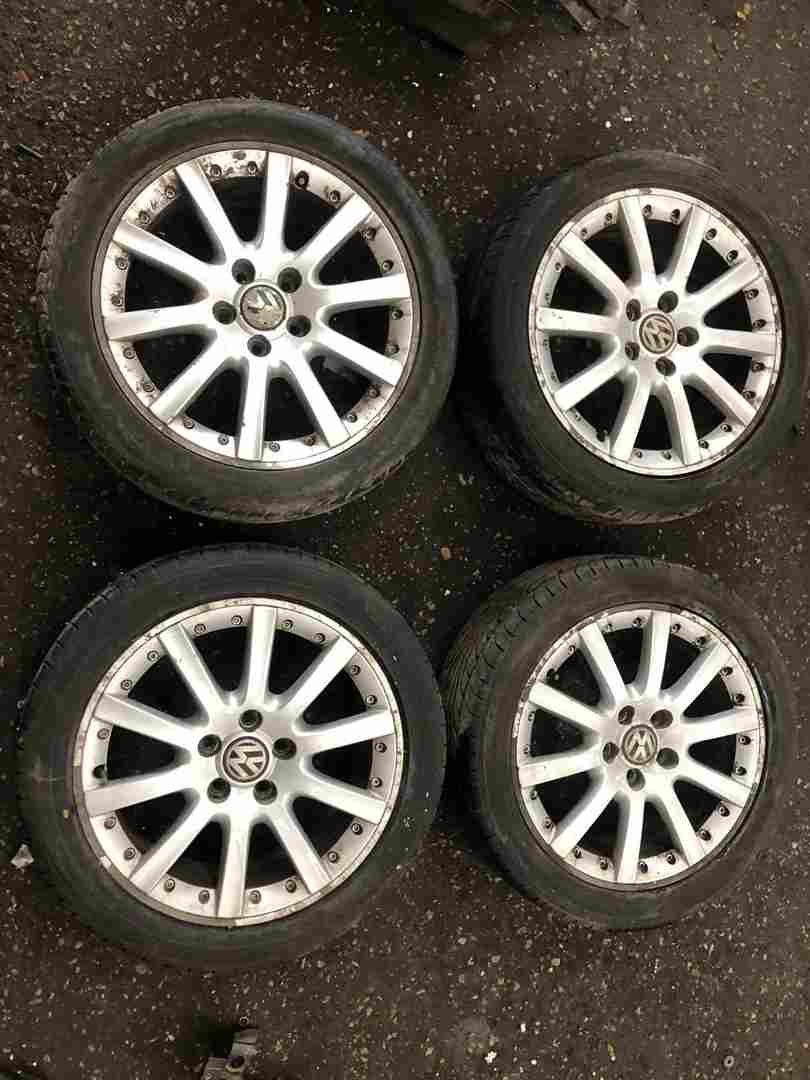 Volkswagen Golf MK5 2003-2009 Ronal Alloy Wheels SET X4 17Inch 1K0601025k 3/5