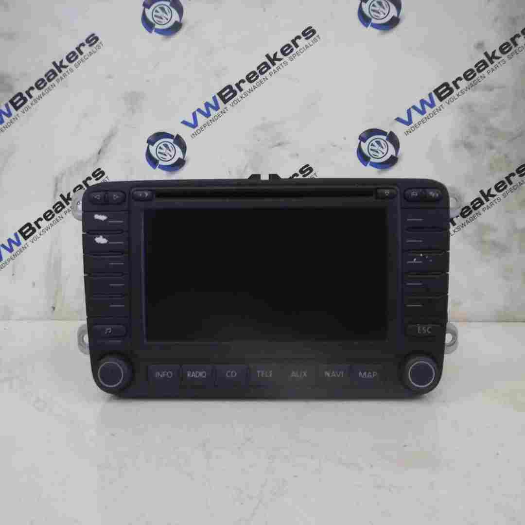 Volkswagen Golf MK5 2003-2009 Sat Nav Cd Player Head Unit 1T0035194B 1T0035194A