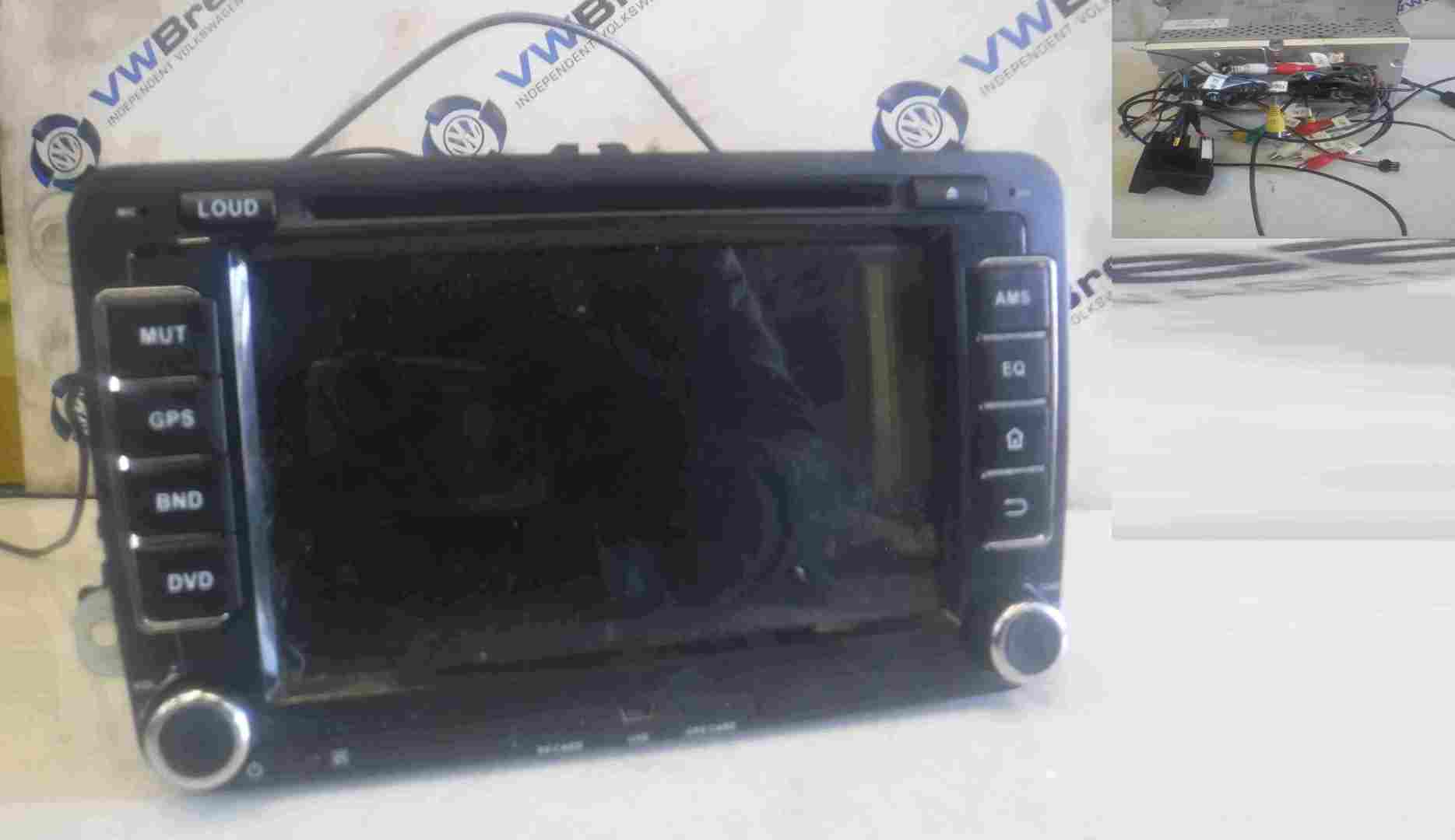Volkswagen Golf MK5 2003-2009 Sat Nav Radio Cd Player USB SD Card GPS