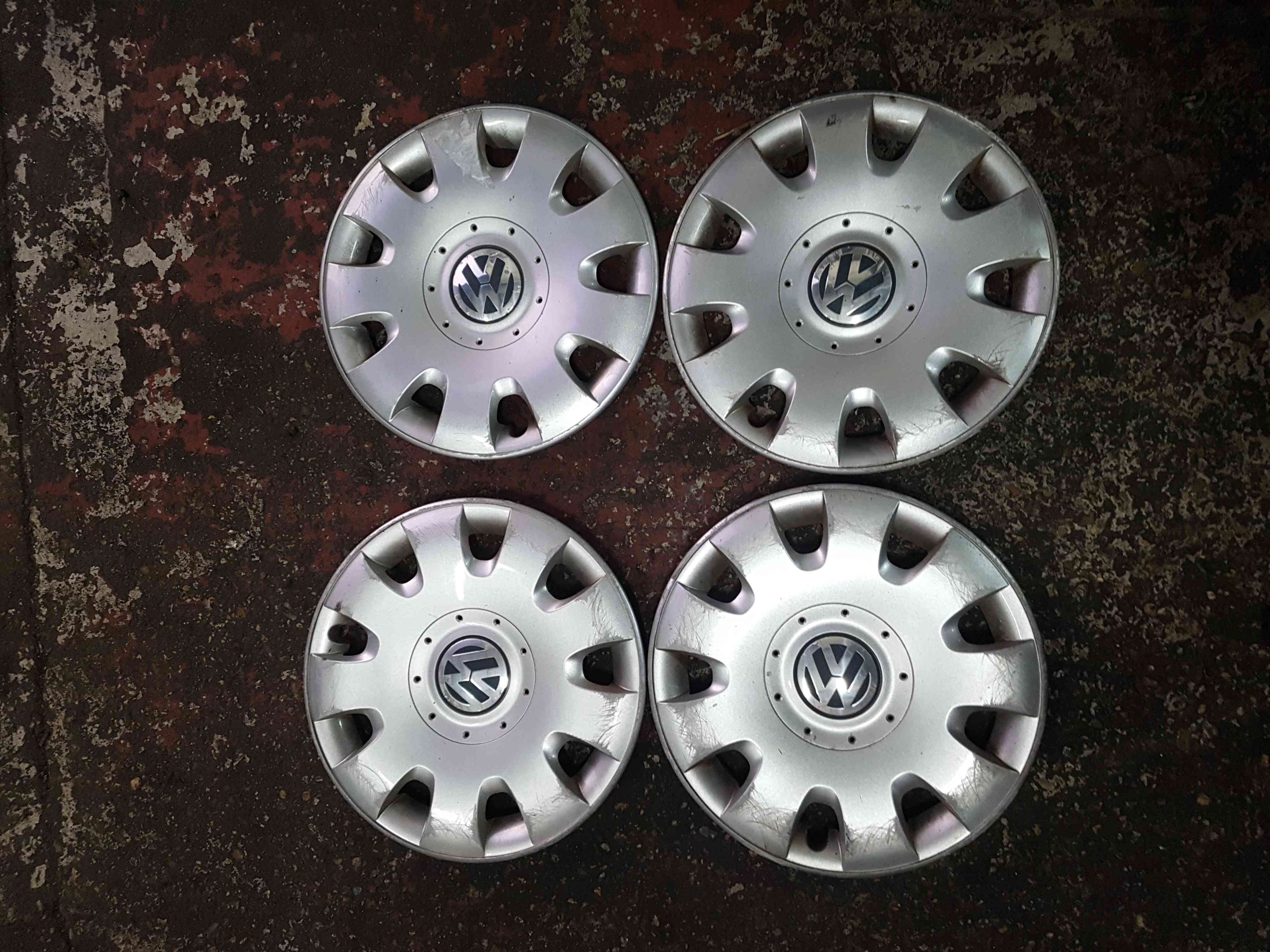Volkswagen Golf MK5 2003-2009 Steel Wheel HUB Cap Centre Caps Trims 15 Inch