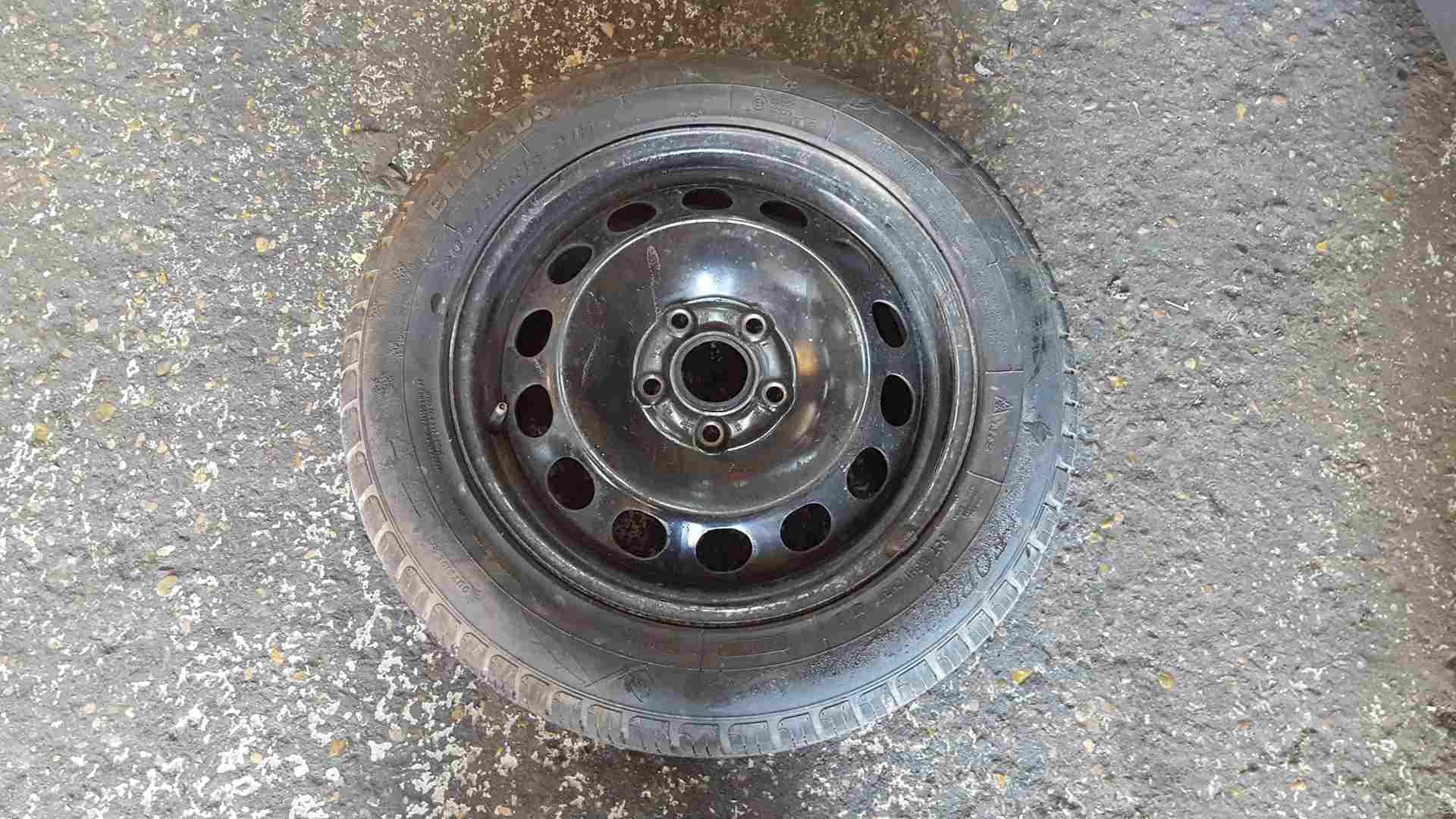 Volkswagen Golf MK5 2003-2009 Steel Wheel Rim + Tyre 205 55 16 8mm Tread