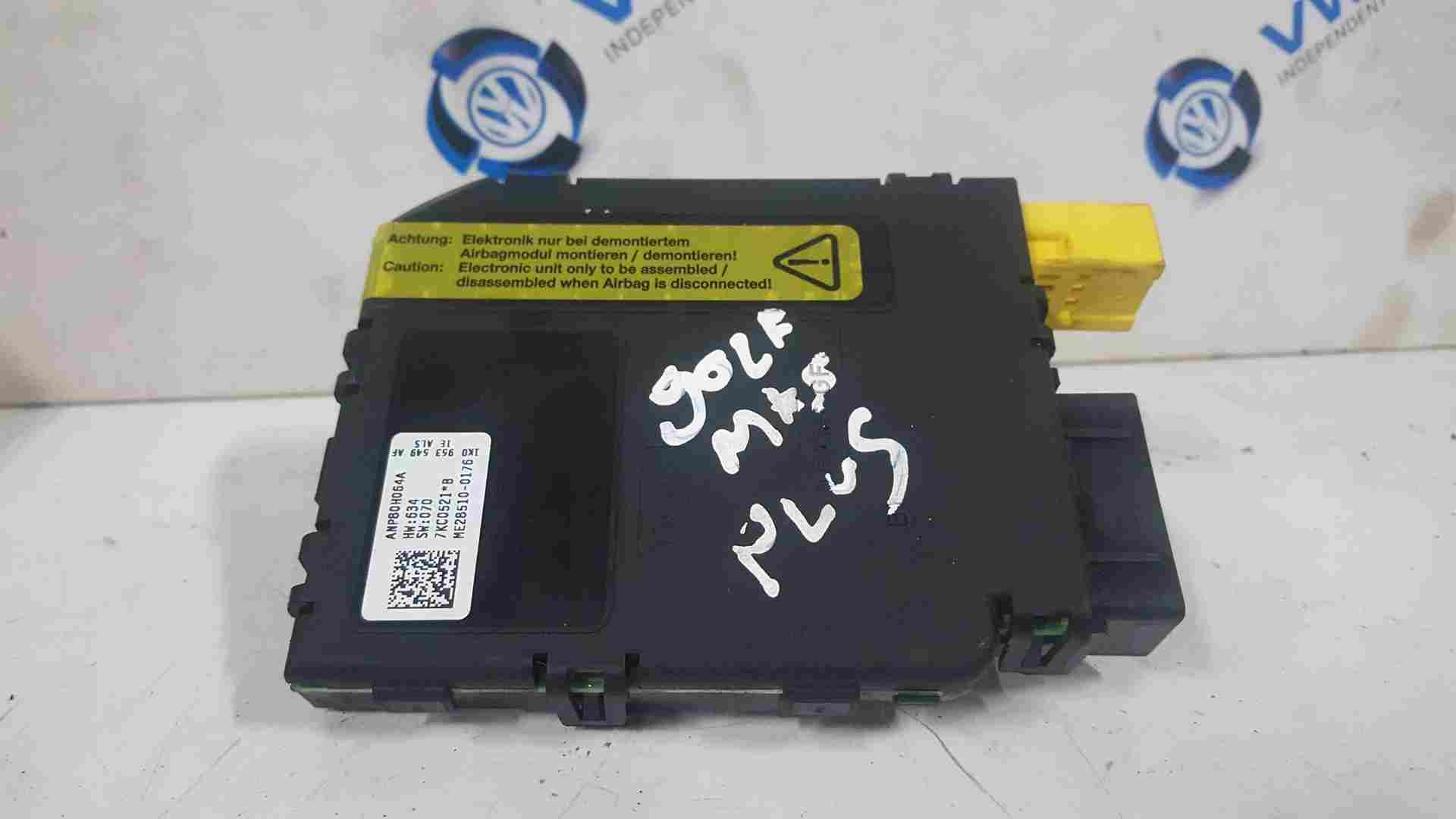 Volkswagen Golf MK5 2003-2009 Steering Wheel Angle Sensor 1K0953549af Broken TAB
