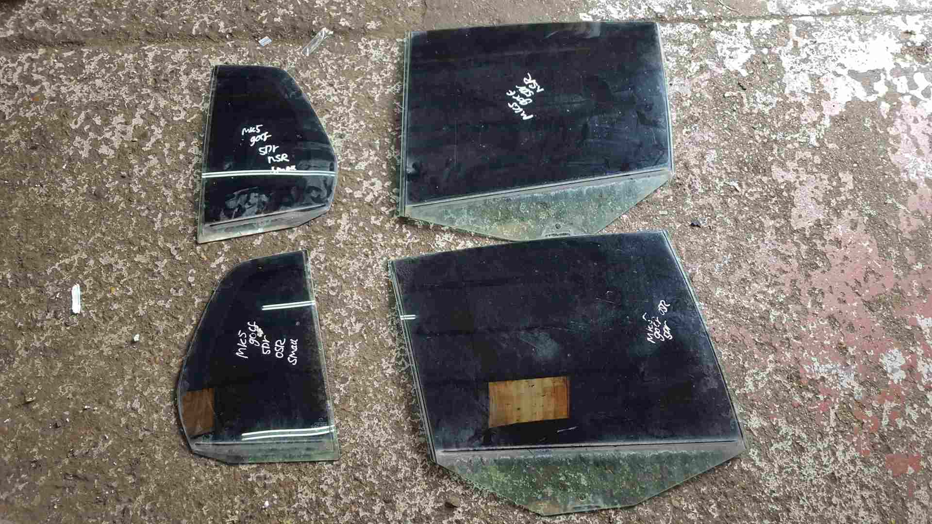Volkswagen Golf MK5 2003-2009 Tinted Glass SET Rear Windows 5Dr ...