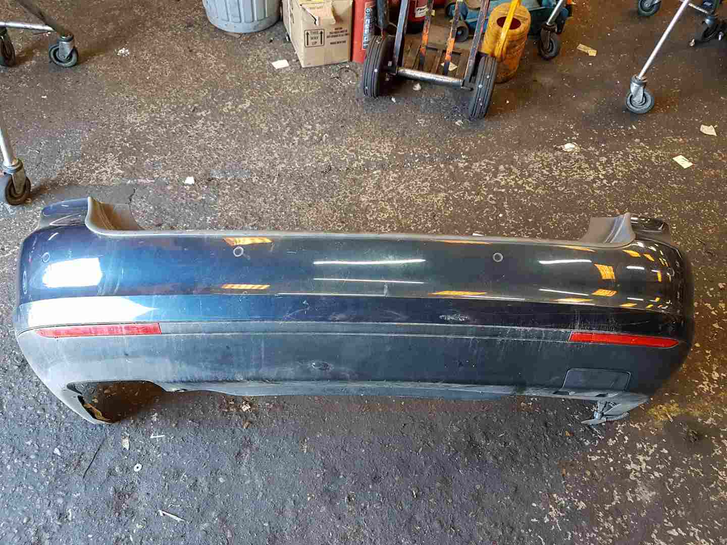 Volkswagen Golf MK5 Estate 2003-2009 Rear Bumper Blue Lc5f