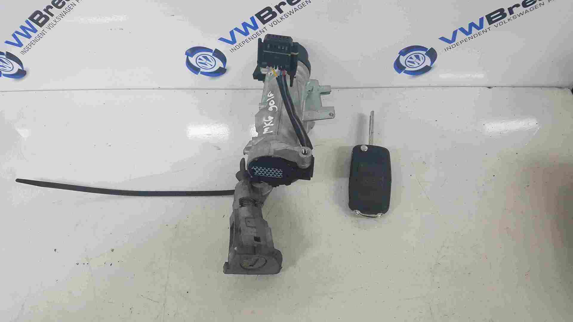 Volkswagen Golf MK5 Mk6 2003-2012 Ignition Barrel Door Lock + KEY 1K0905851b