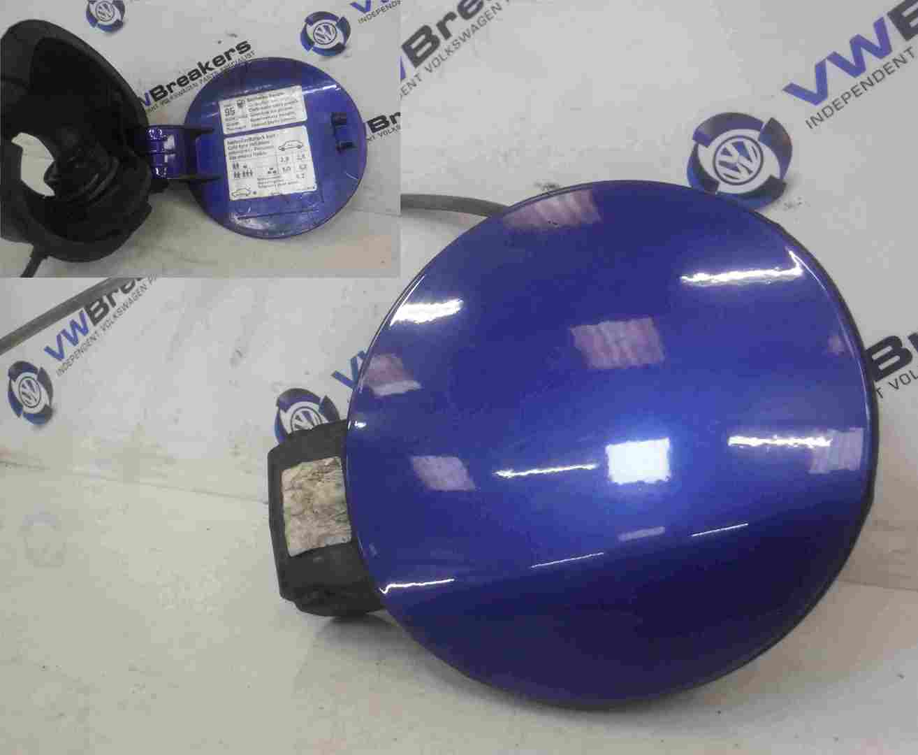 Volkswagen Golf MK5 R32 2003-2009 Fuel Flap Cover Blue   Hinge LB5R 1K6809857