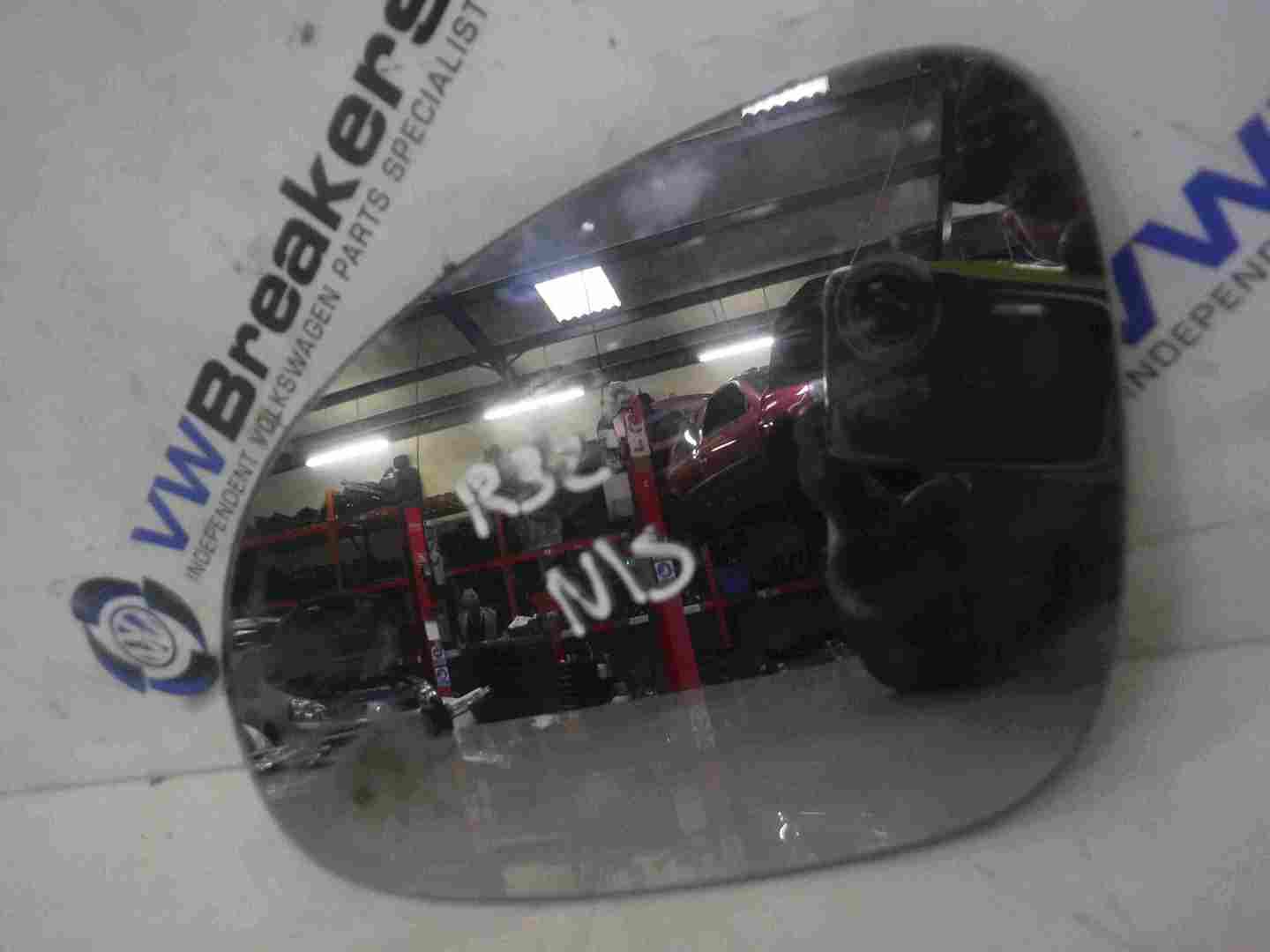 Volkswagen Golf MK5 R32 2003-2009 Passenger NS Wing Mirror Glass