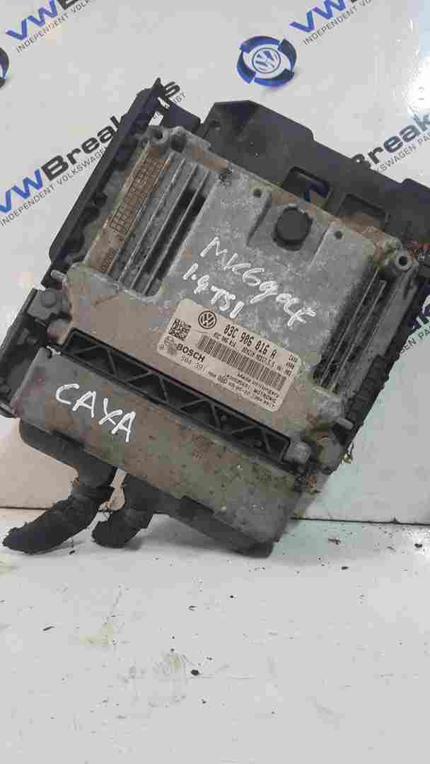 Volkswagen Golf MK6 2009-2012 1.4 TSI Engine Control Unit Caxa 03C906016a