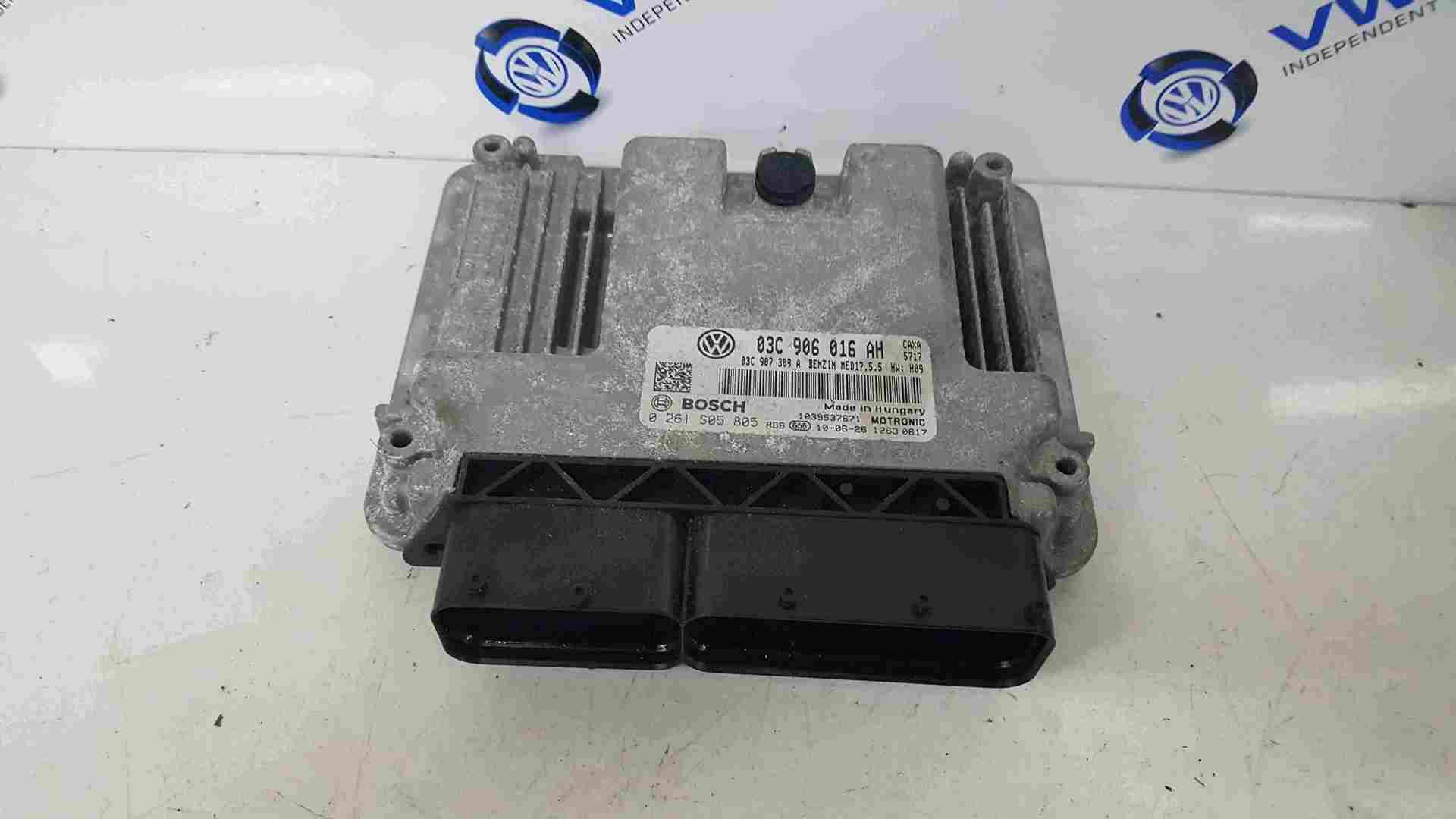 Volkswagen Golf MK6 2009-2012 1.4 TSI Engine Control Unit Caxa 03C906016aj
