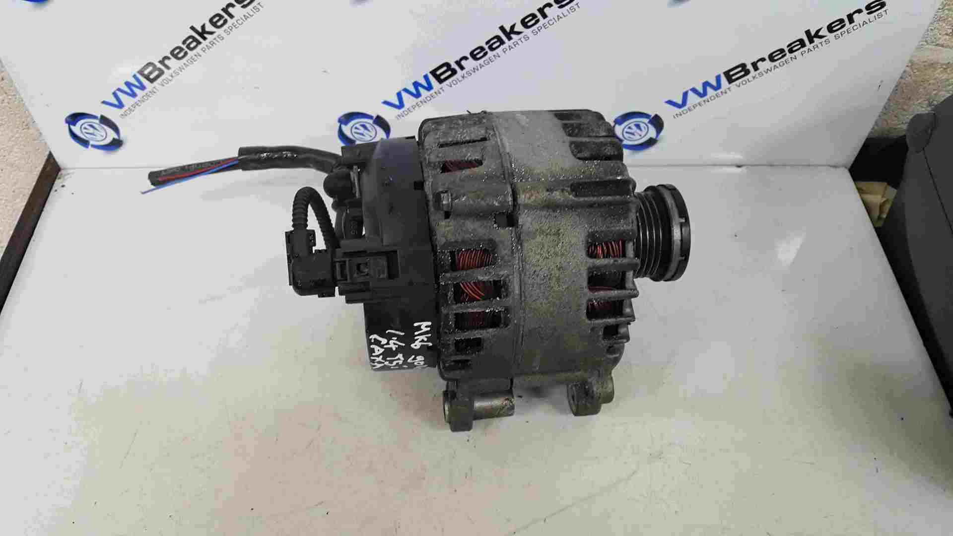 Volkswagen Golf MK6 2009-2012 1.4 TSi Alternator CAXA 03C903025D