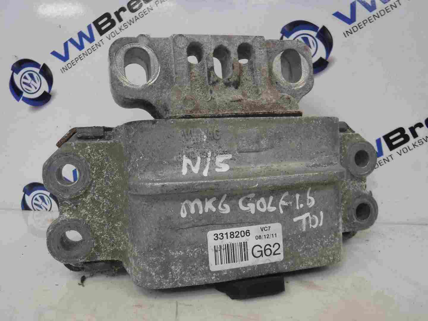 Volkswagen Golf MK6 2009-2012 1.4 TSi Passenger NS Engine Mount 1K0199555