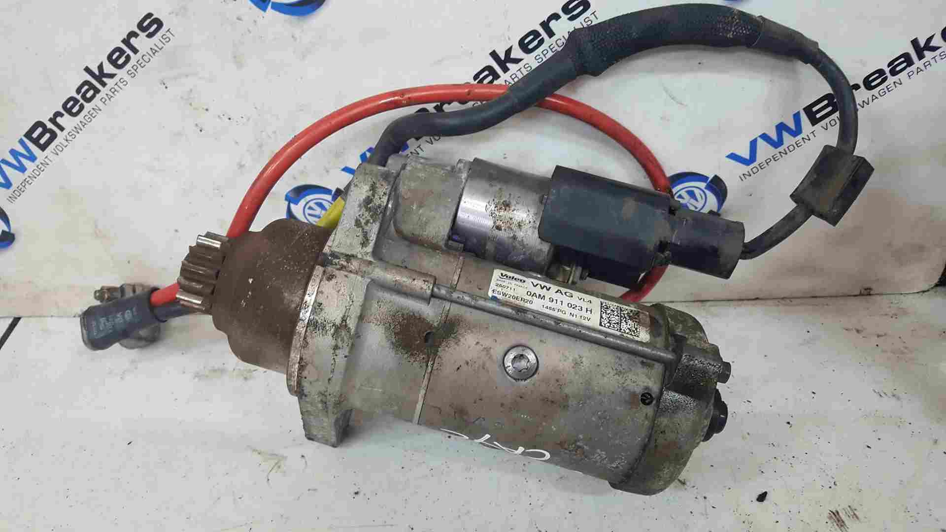 Volkswagen Golf MK6 2009-2012 1.6 TDI Starter Motor Starting 0Am911023h