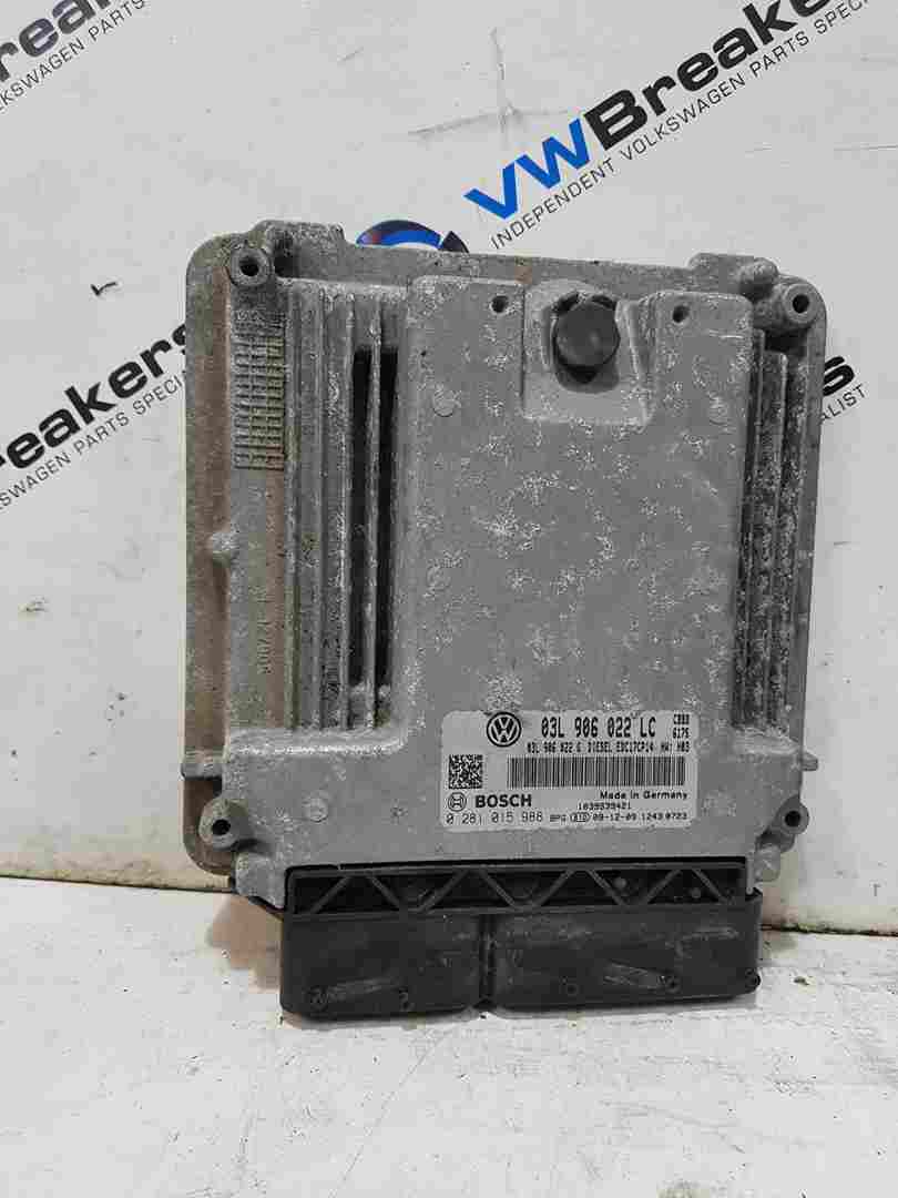 Volkswagen Golf MK6 2009-2012 2.0 GTD Cbbb Engine Control Unit ECU Computer 