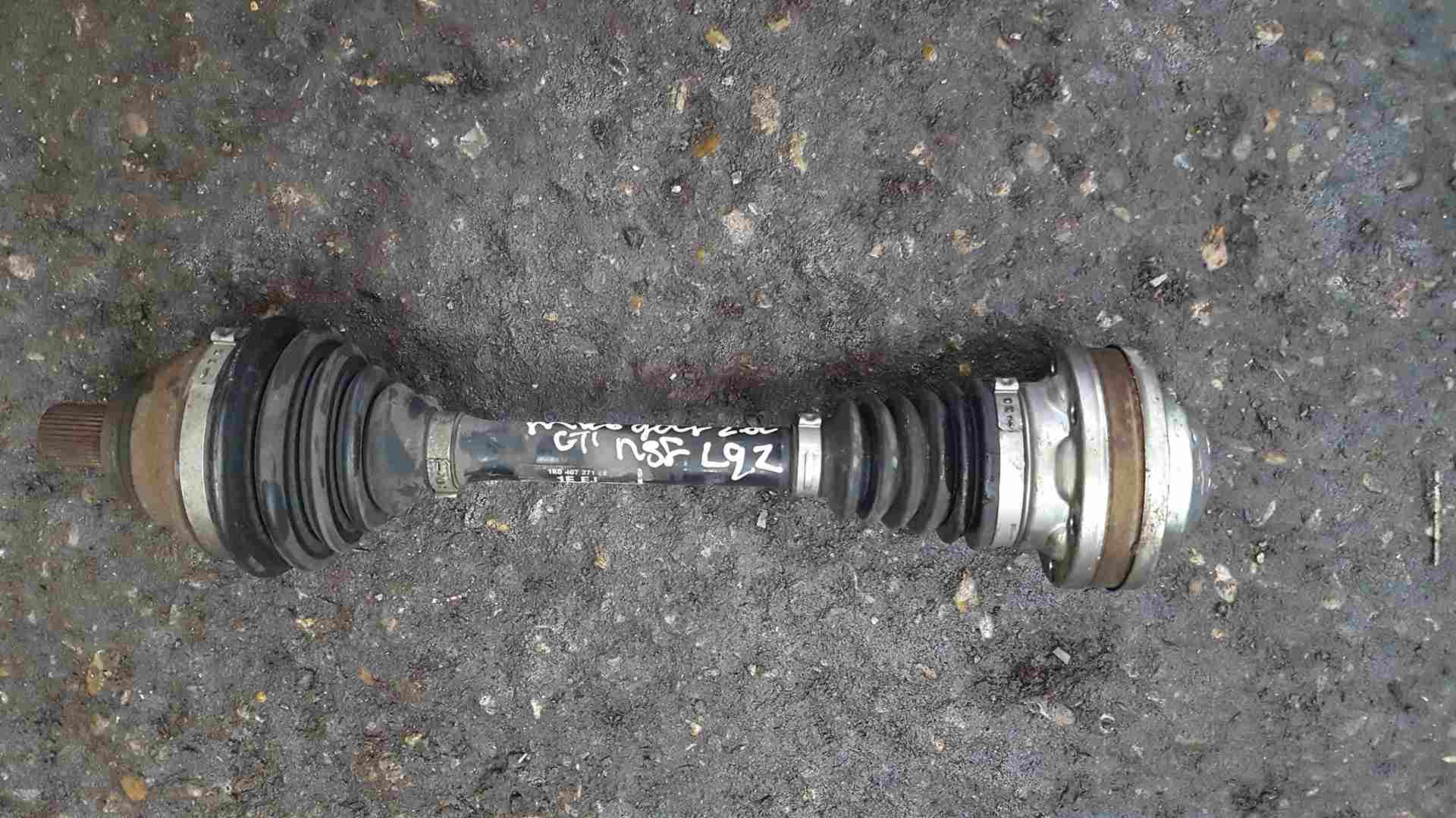 Volkswagen Golf MK6 2009-2012 2.0 GTI Passenger NSF Front Driveshaft 1K0407271ee
