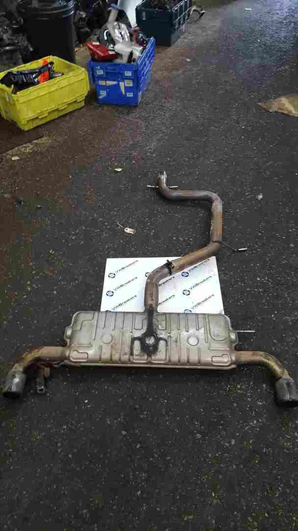 Volkswagen Golf MK6 2009-2012 2.0 GTI Twin Exhaust System Back 2 Tips