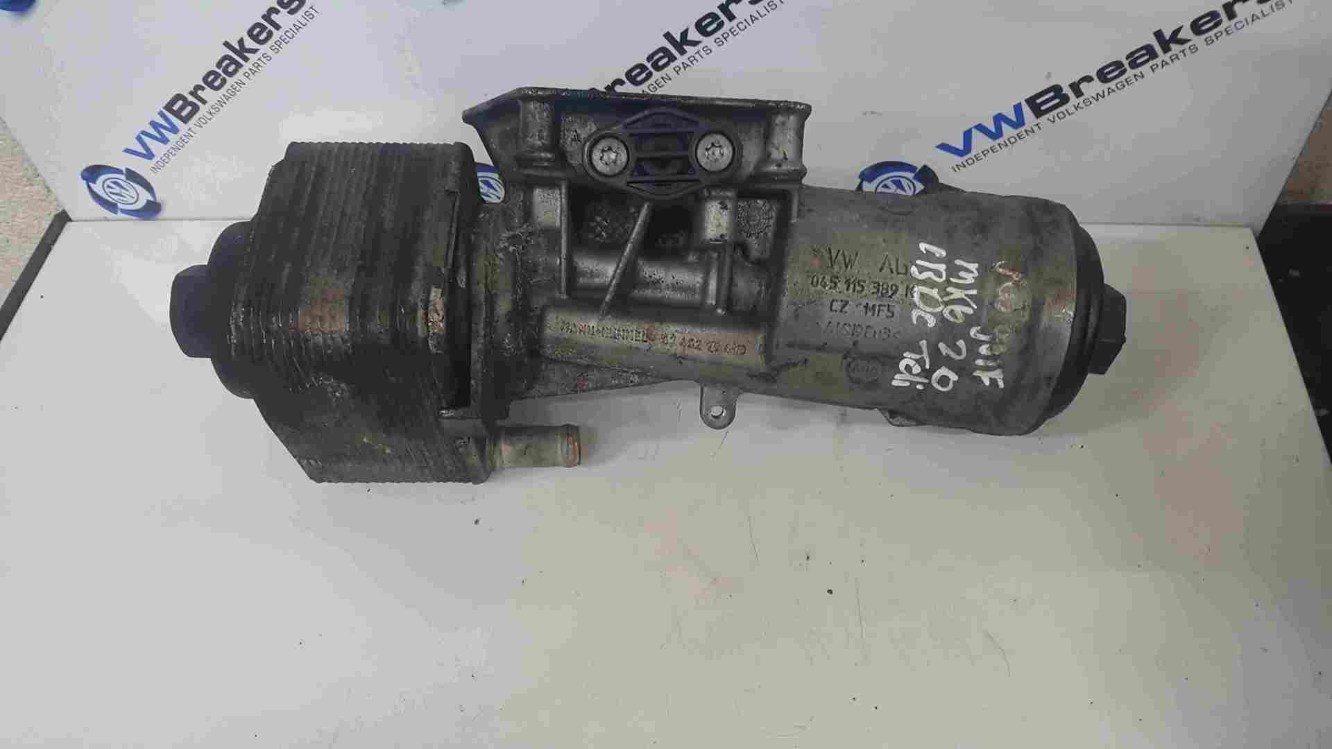 Volkswagen Golf MK6 2009-2012 2.0 TDi Oil Filter Housing + Cooler CBDC