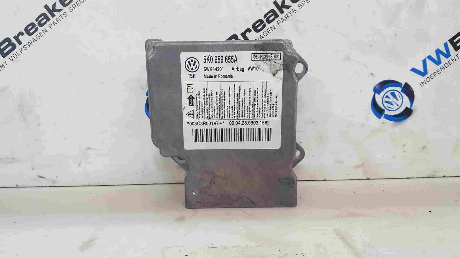 Volkswagen Golf MK6 2009-2012 Air ECU Module Computer 5K0959655A