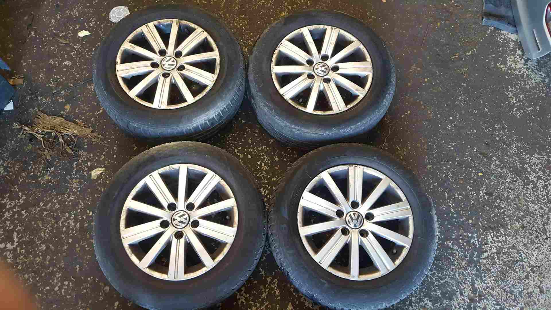 Volkswagen Golf MK6 2009-2012 Alloy Wheels SET X4 15Inch  5K0601025J 3/5